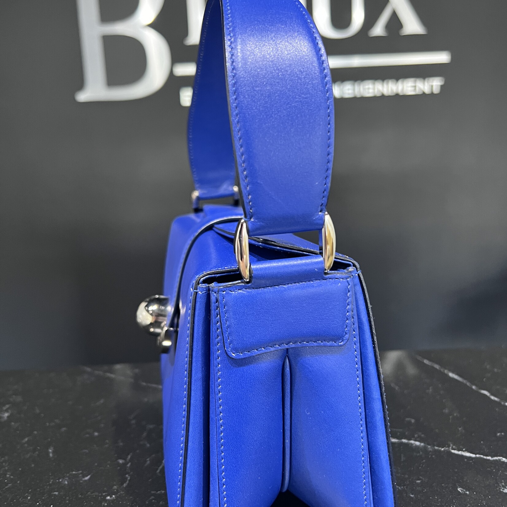 Salvatore Ferragamo SOLD- Salvatore Ferragamo Mini Bag Blue