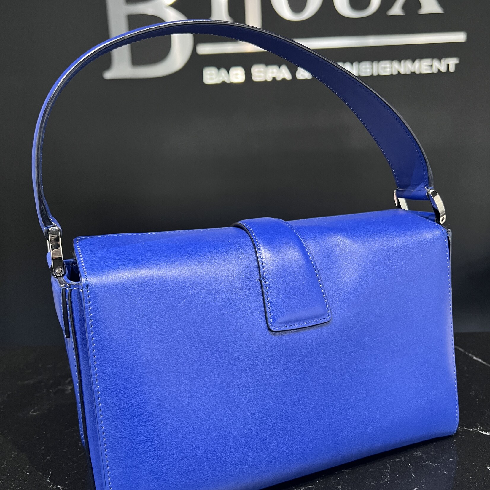 Salvatore Ferragamo SOLD- Salvatore Ferragamo Mini Bag Blue