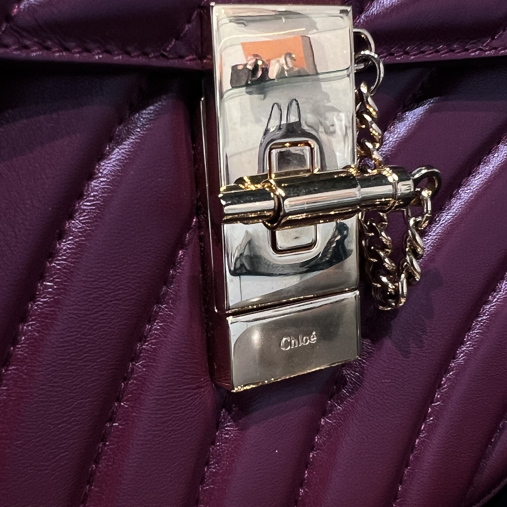 Chloe SOLD- Chloe Red Purse