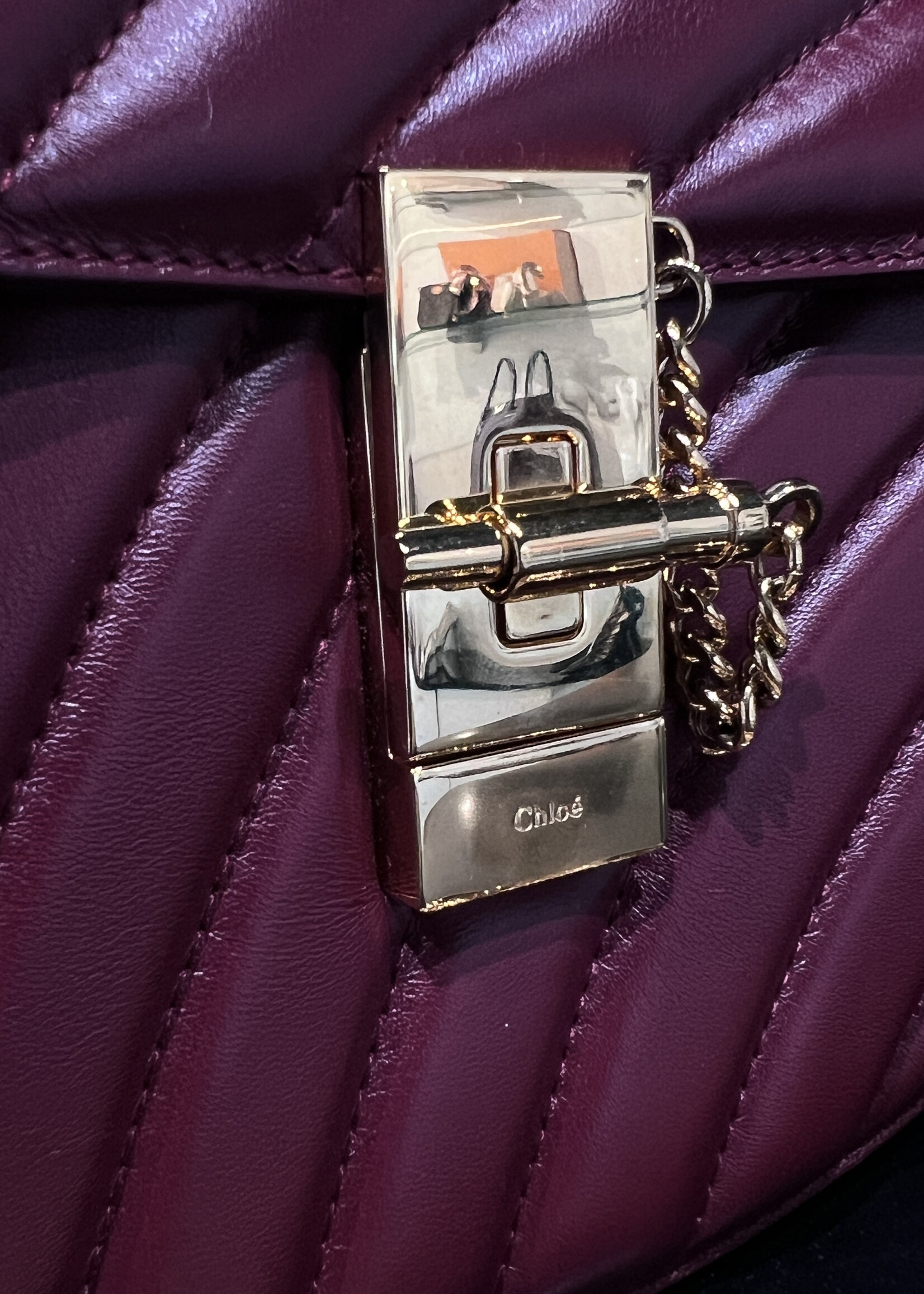 Chloe SOLD- Chloe Red Purse