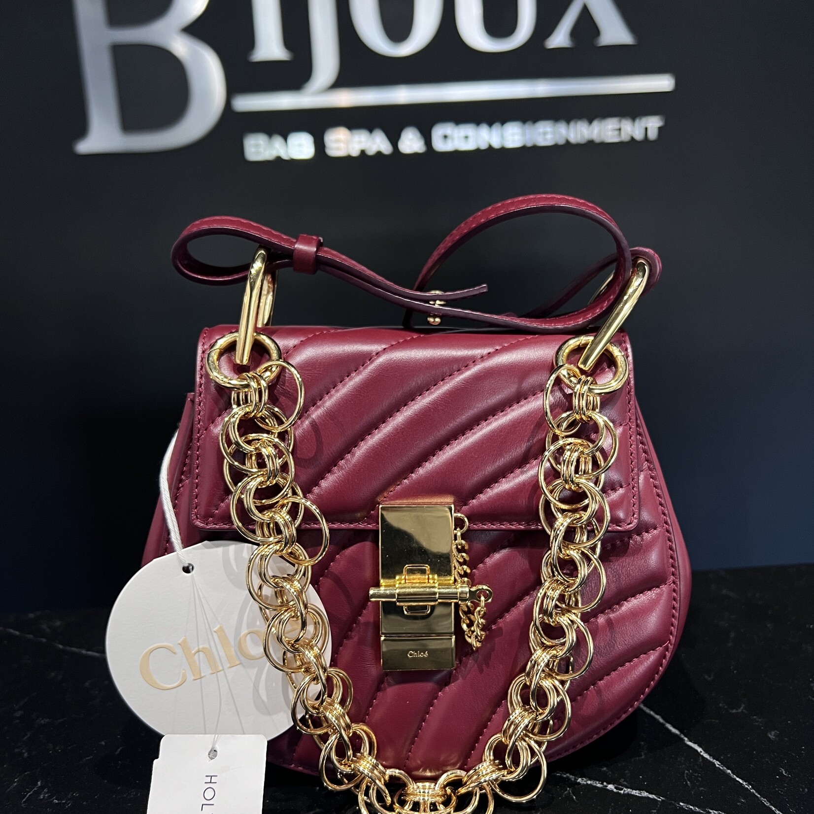 Chloe SOLD- Chloe Red Purse