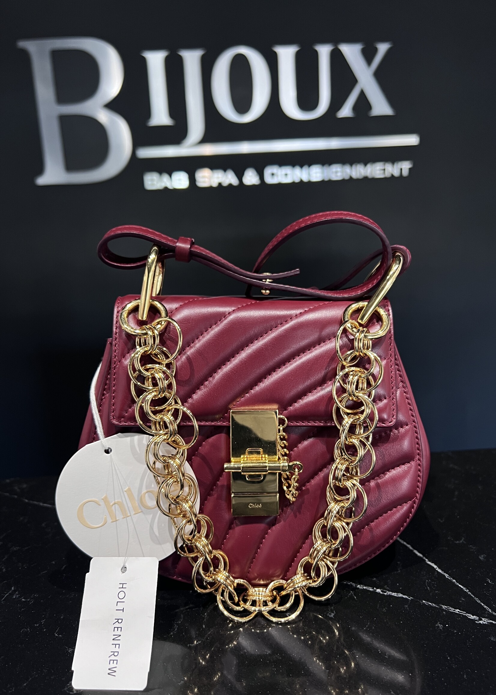 Chloe SOLD- Chloe Red Purse