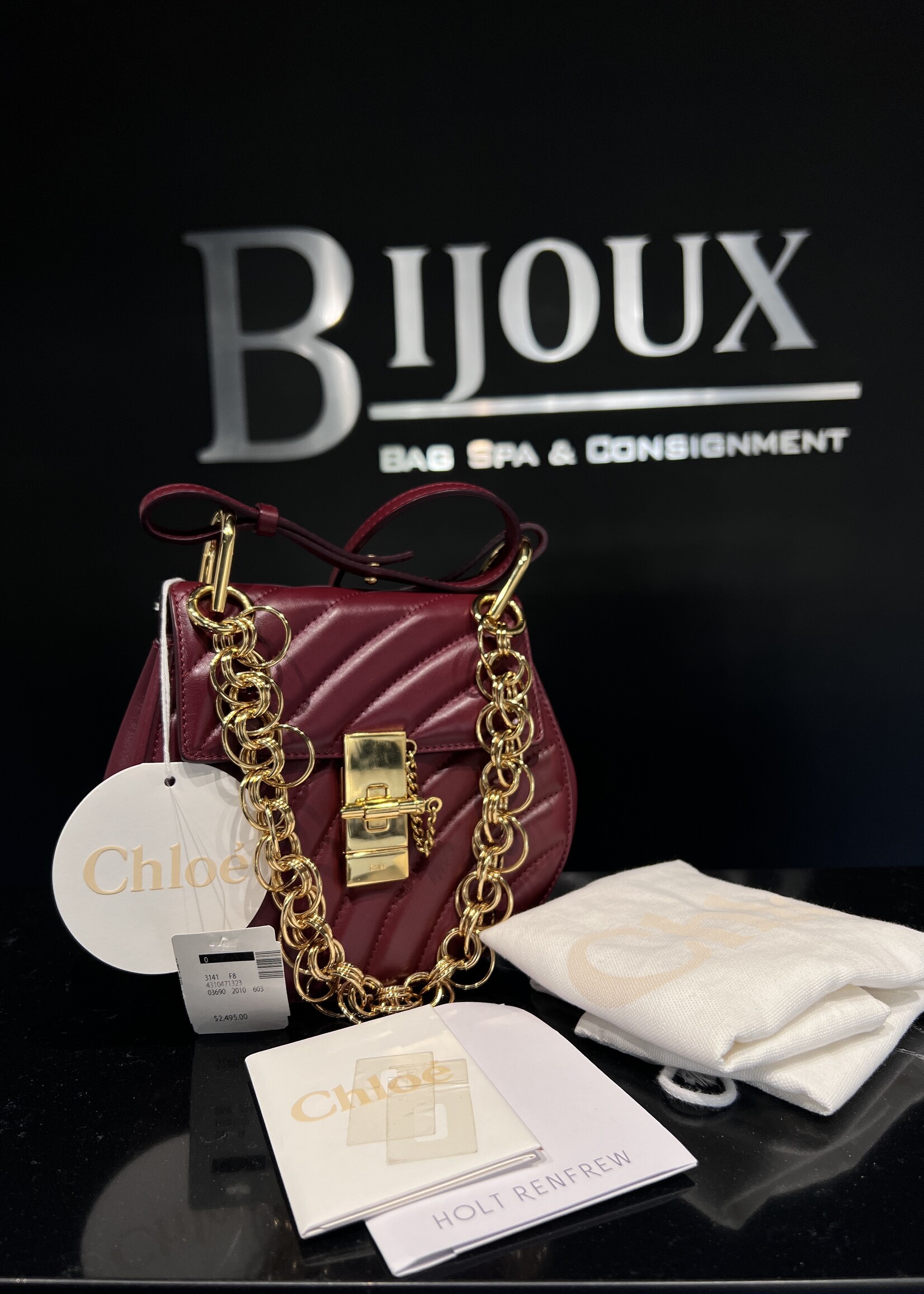 Chloe SOLD- Chloe Red Purse