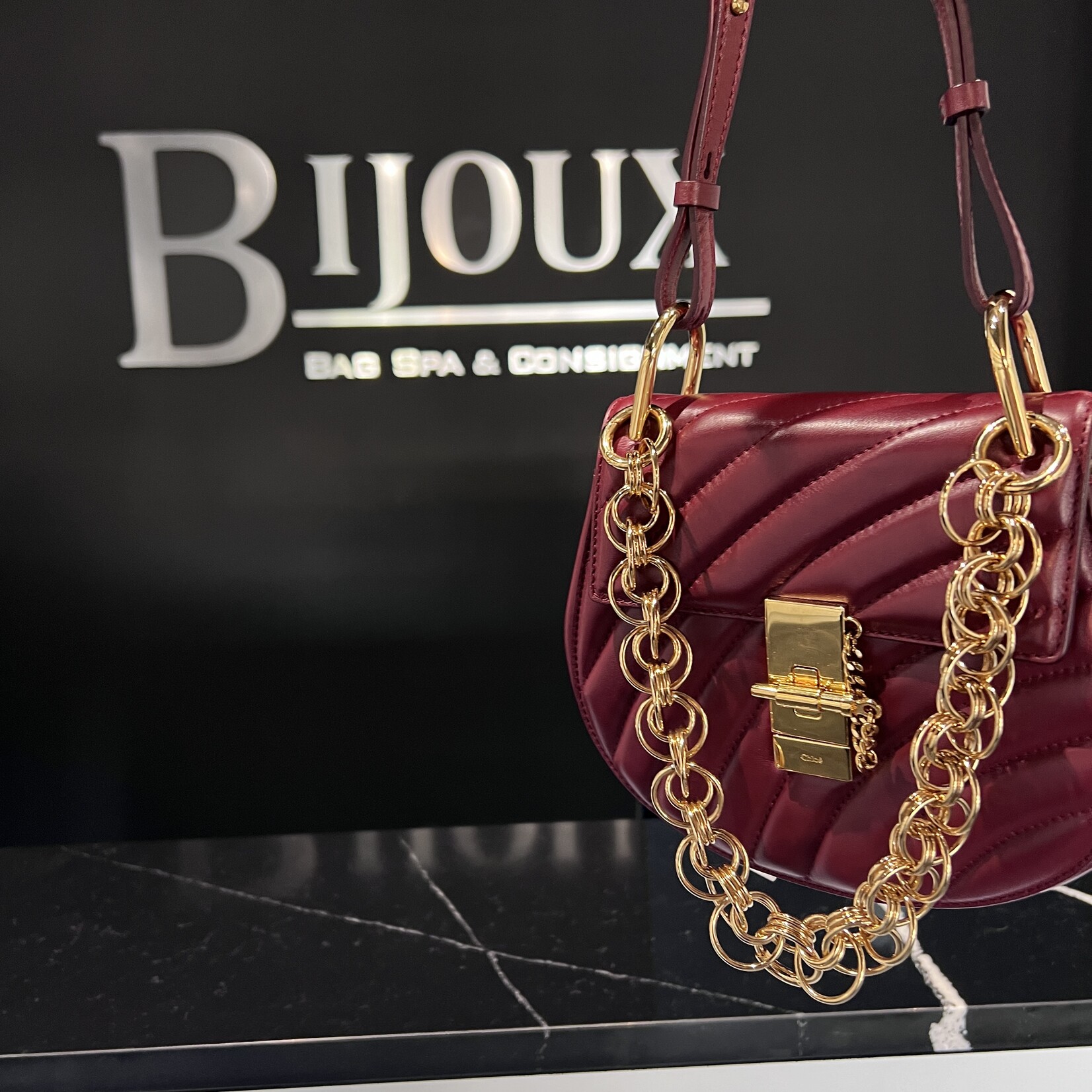 Chloe SOLD- Chloe Red Purse