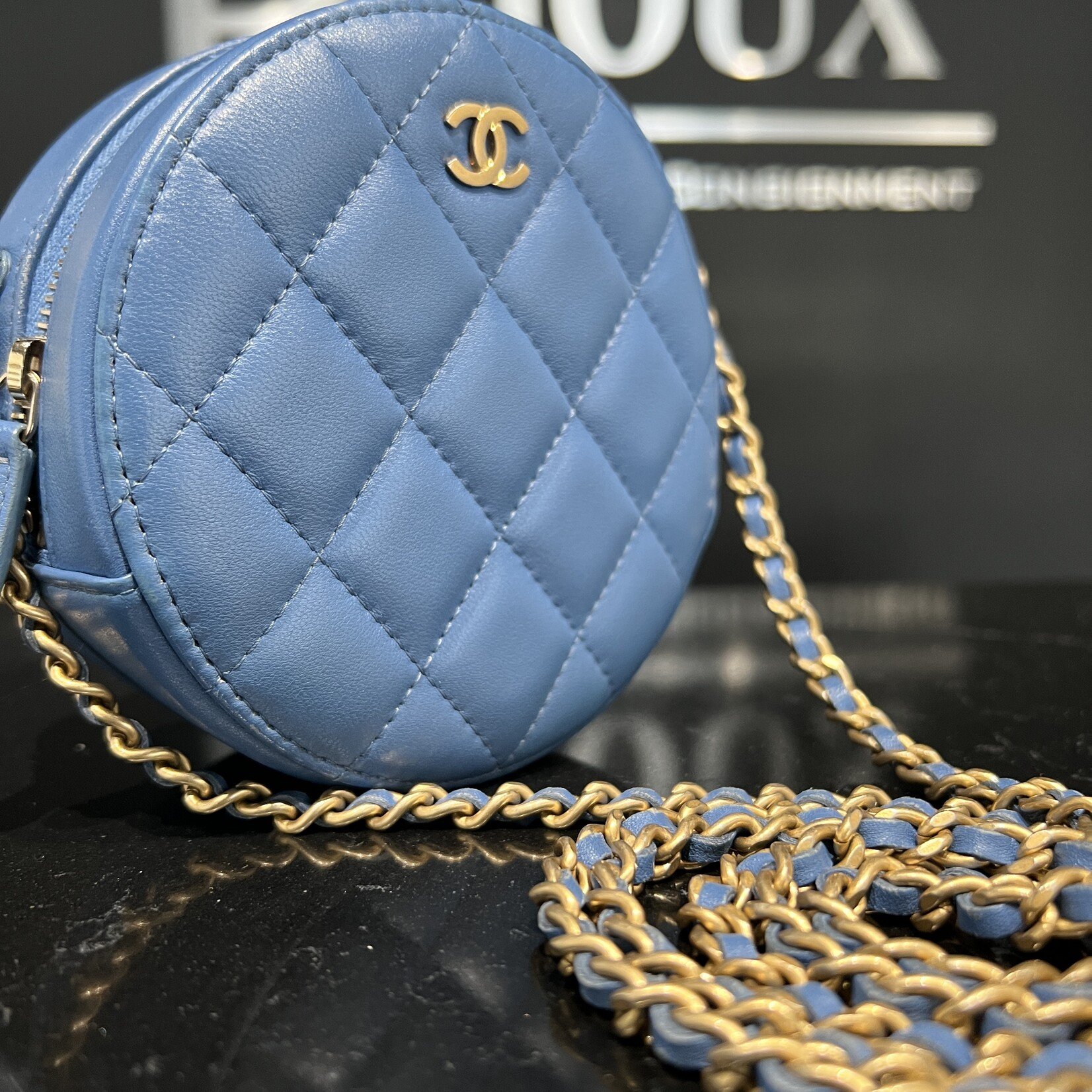 Chanel Chanel Mini Round Bag on Chain