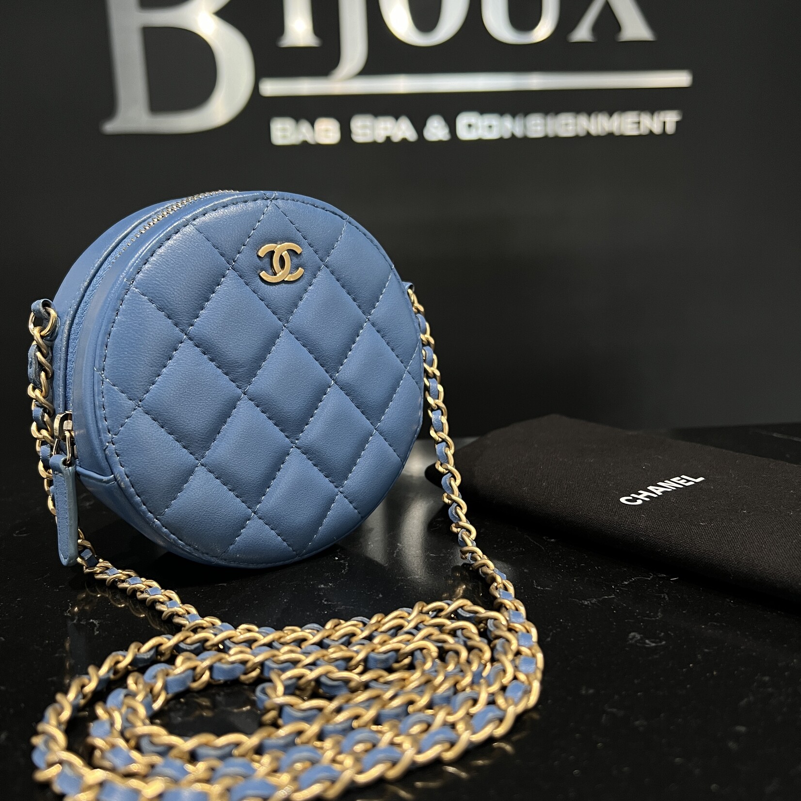 Chanel Chanel Mini Round Bag on Chain