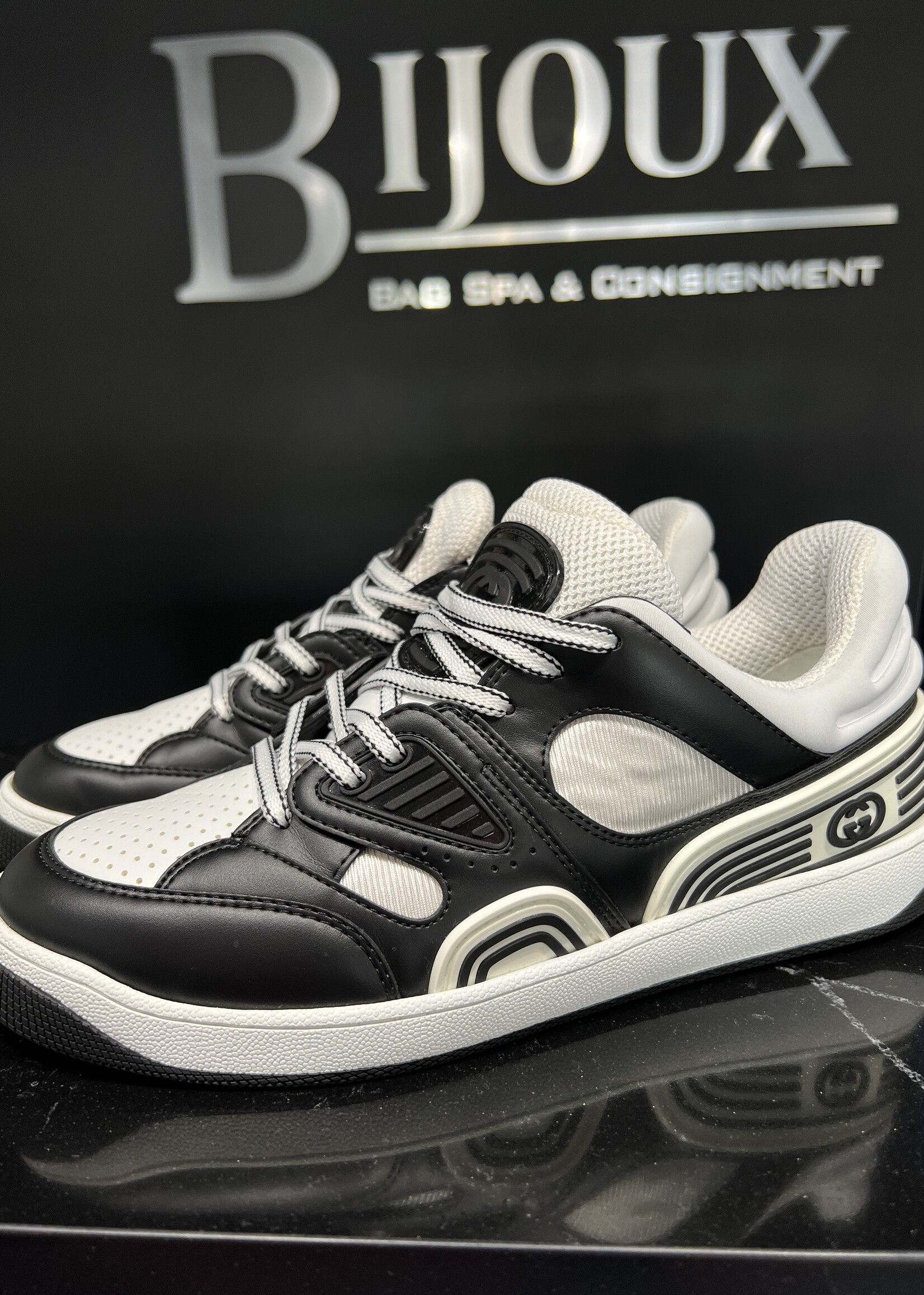 Gucci SOLD - Gucci Basket Demetria Sneakers 7.5 M/ 9.5 W