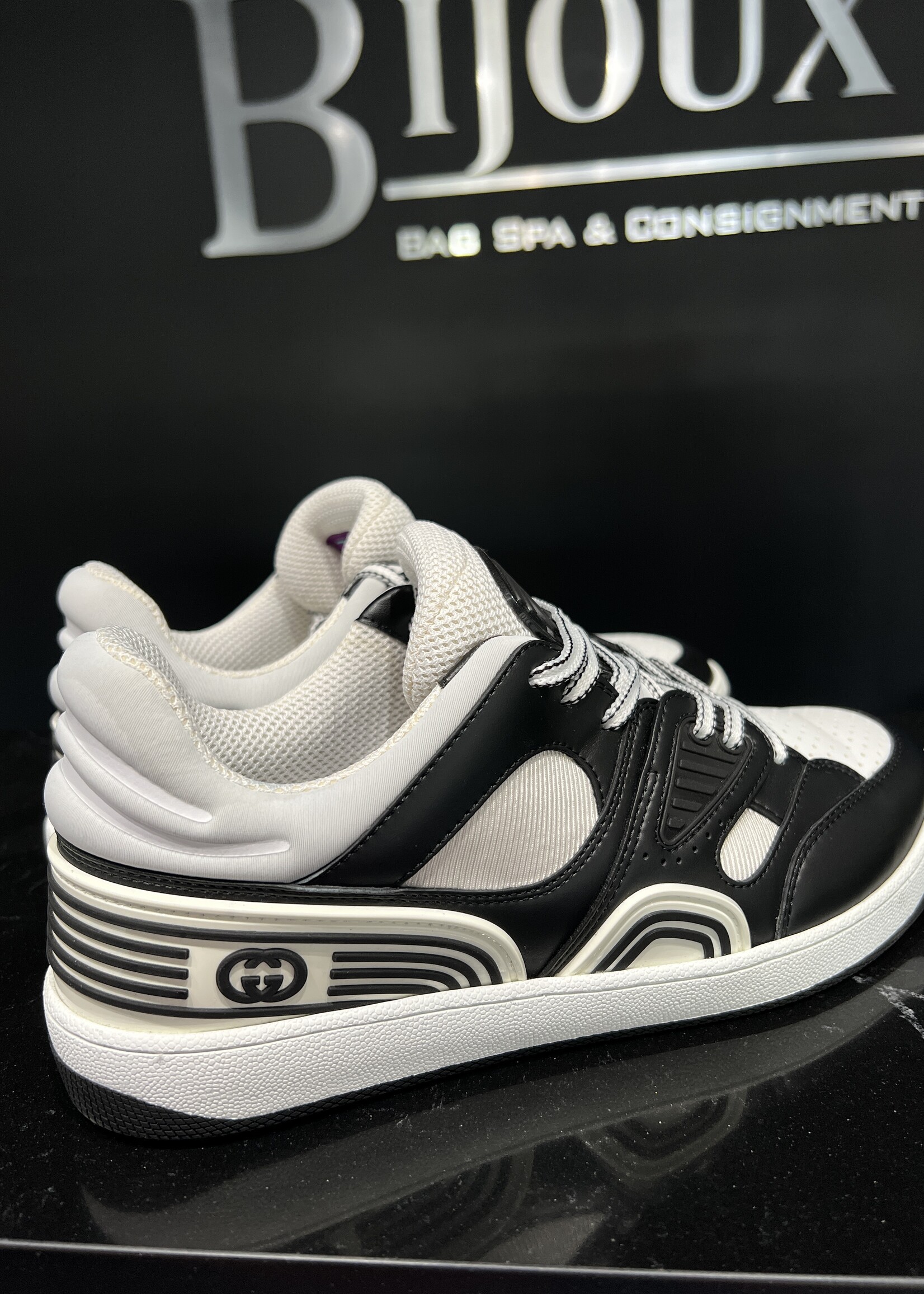 Gucci SOLD - Gucci Basket Demetria Sneakers 7.5 M/ 9.5 W