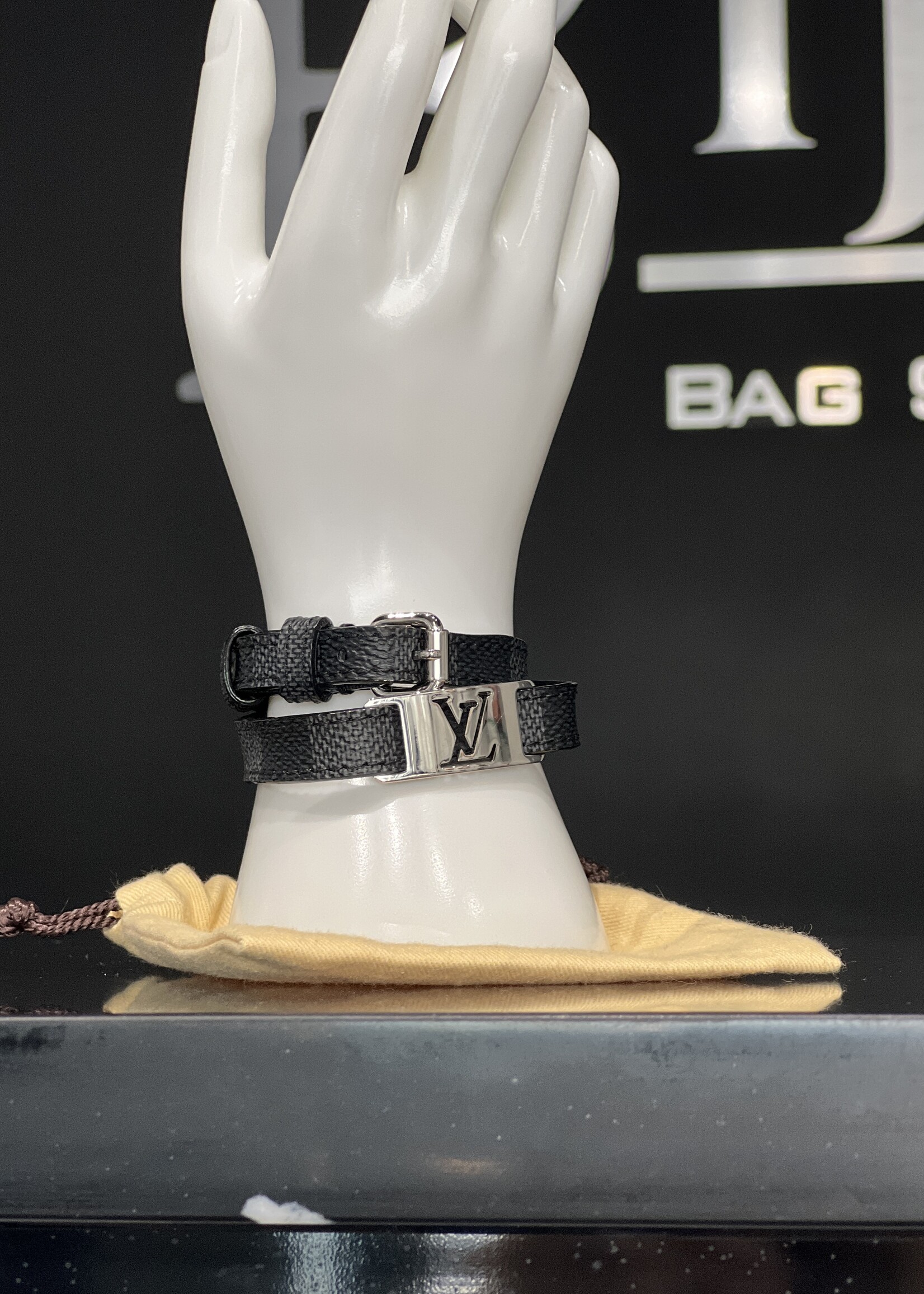 Louis Vuitton SOLD- Louis Vuitton Sign It Bracelet