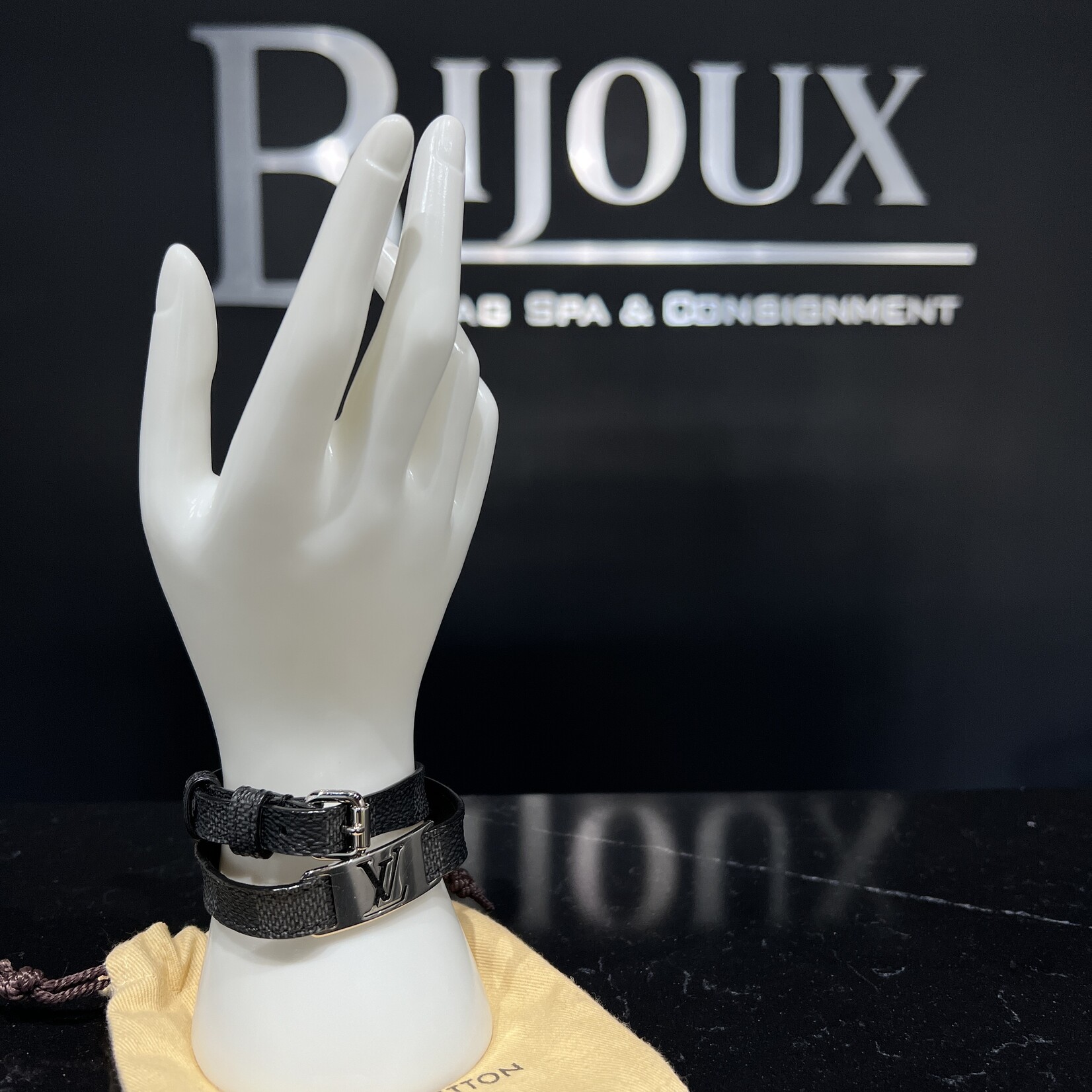 Louis Vuitton SOLD- Louis Vuitton Sign It Bracelet