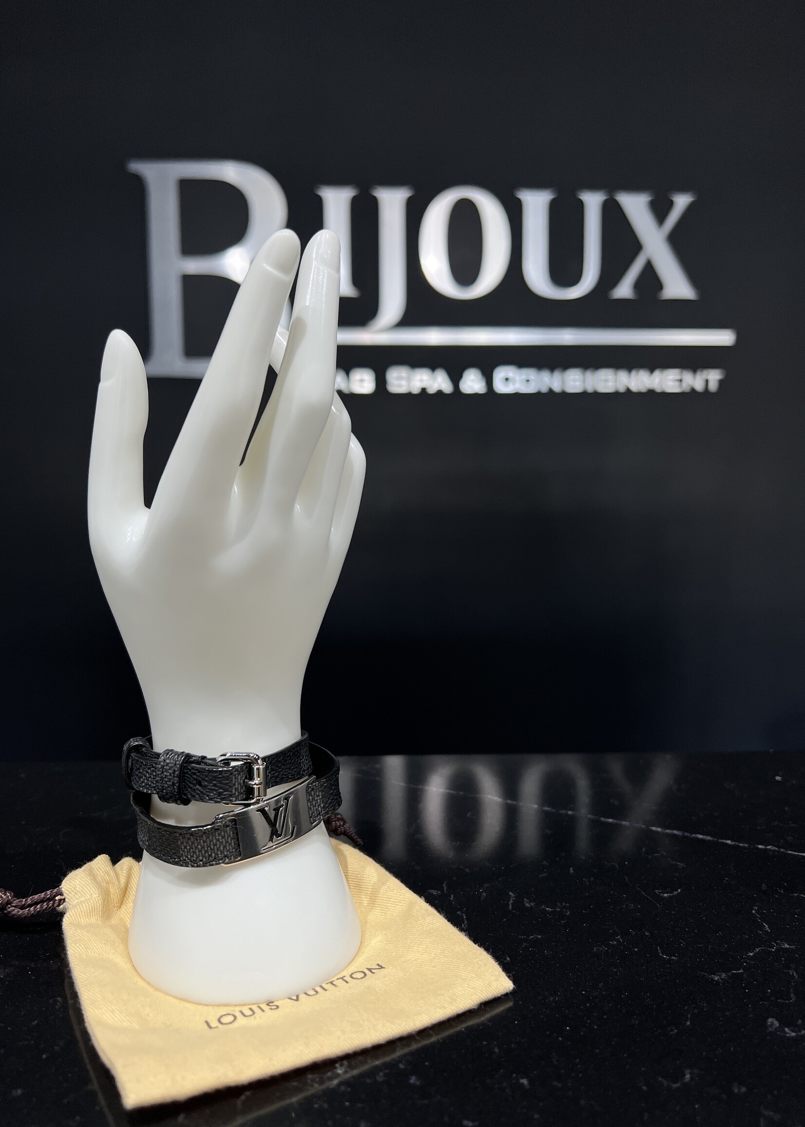 Louis Vuitton SOLD- Louis Vuitton Sign It Bracelet