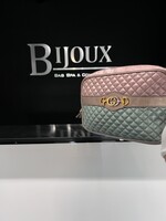 Gucci SOLD - Gucci Multicolor Metallic Trapunata Medium