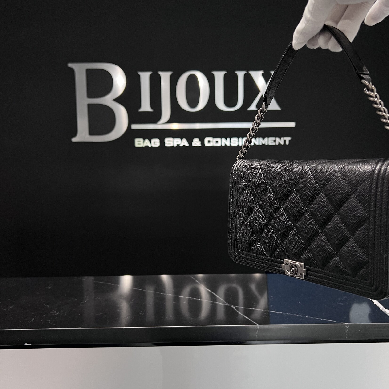 Chanel SOLD- Chanel Boy Wallet On Chain RHW