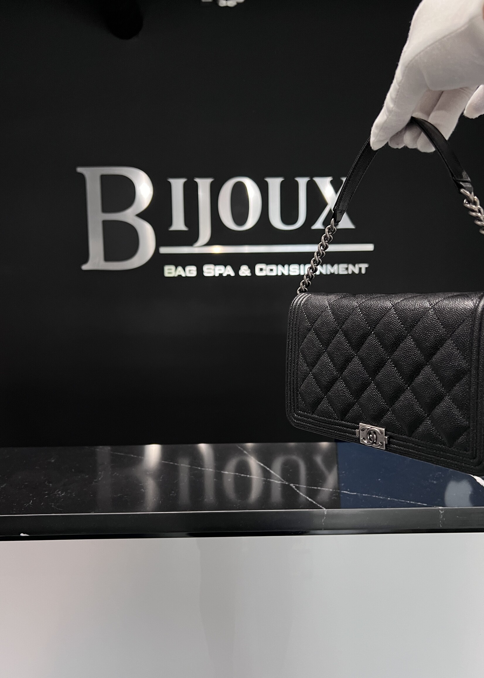 Chanel SOLD- Chanel Boy Wallet On Chain RHW