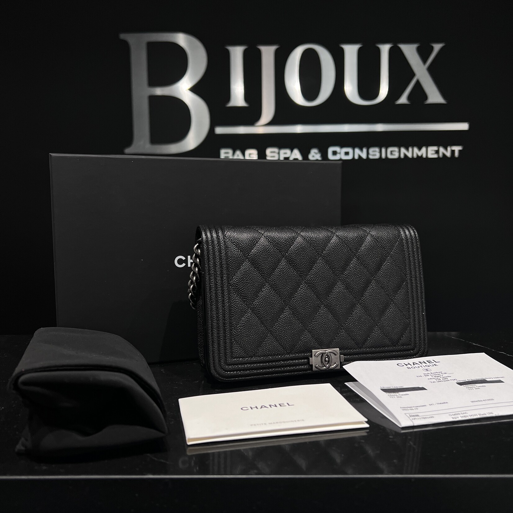 Chanel SOLD- Chanel Boy Wallet On Chain RHW