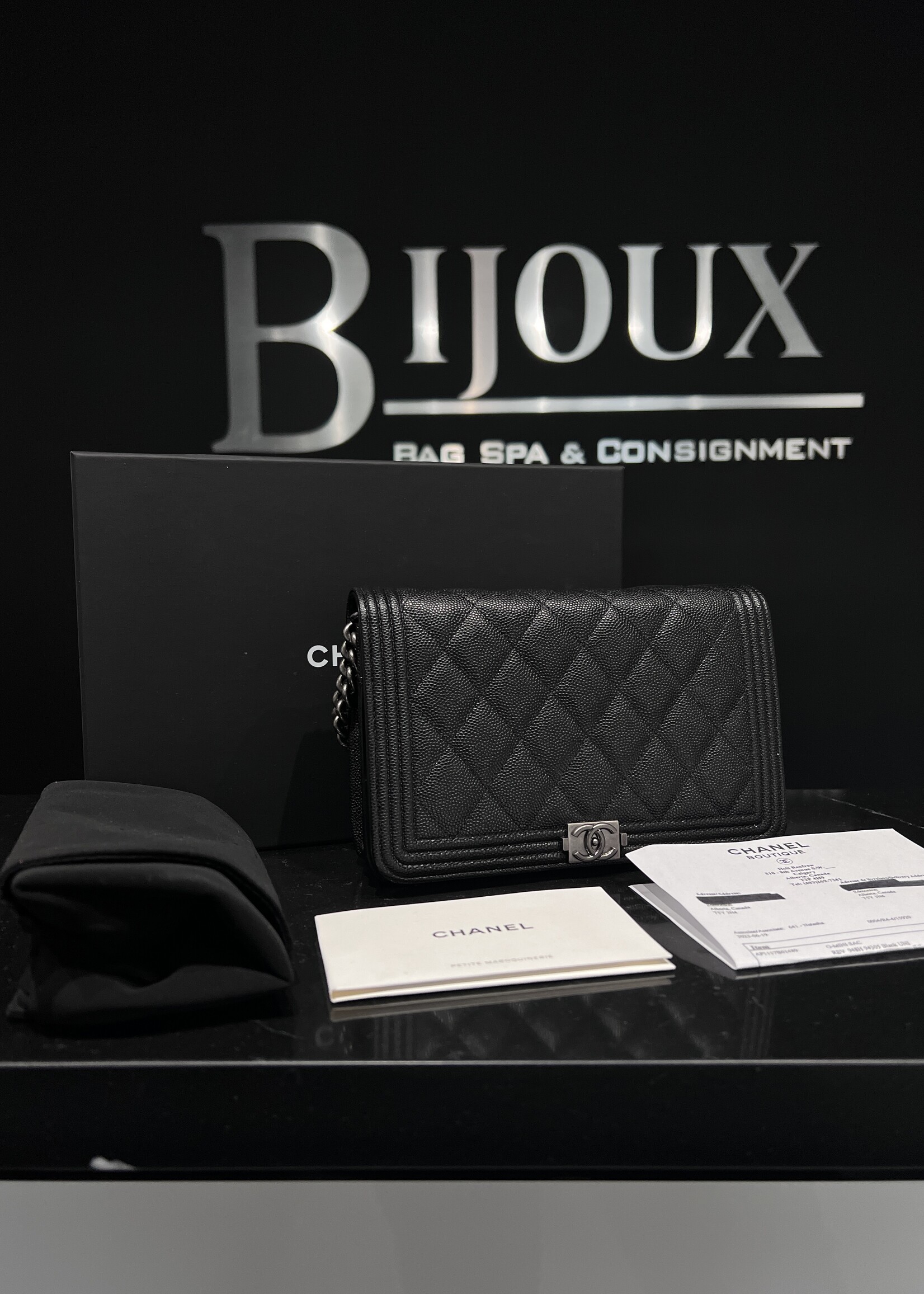 Chanel SOLD- Chanel Boy Wallet On Chain RHW