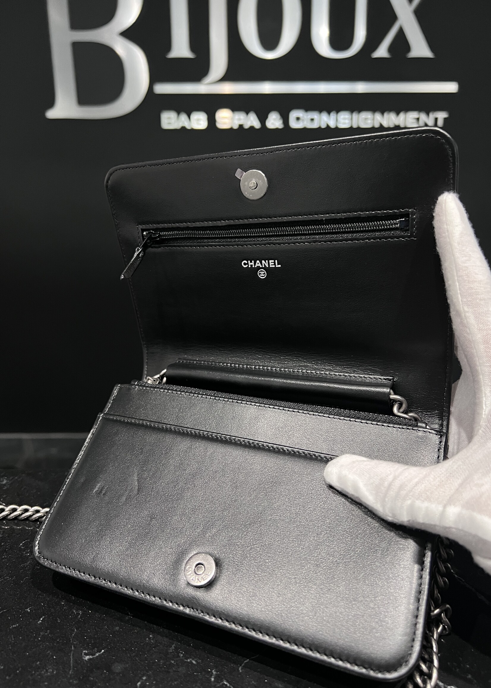 Chanel SOLD- Chanel Boy Wallet On Chain RHW