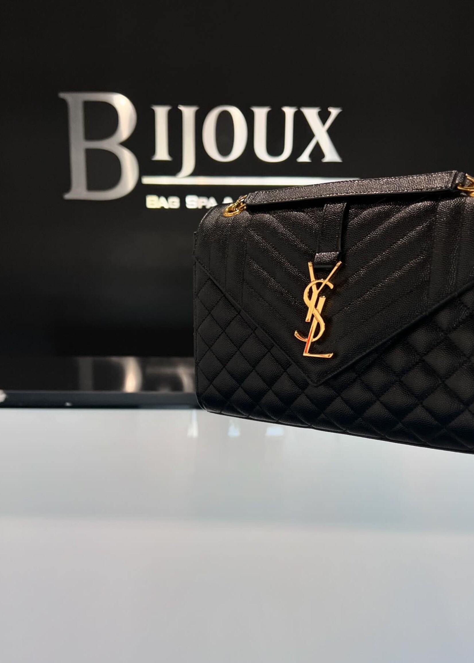 Saint Laurent SOLD- Saint Laurent Medium Envelope Black