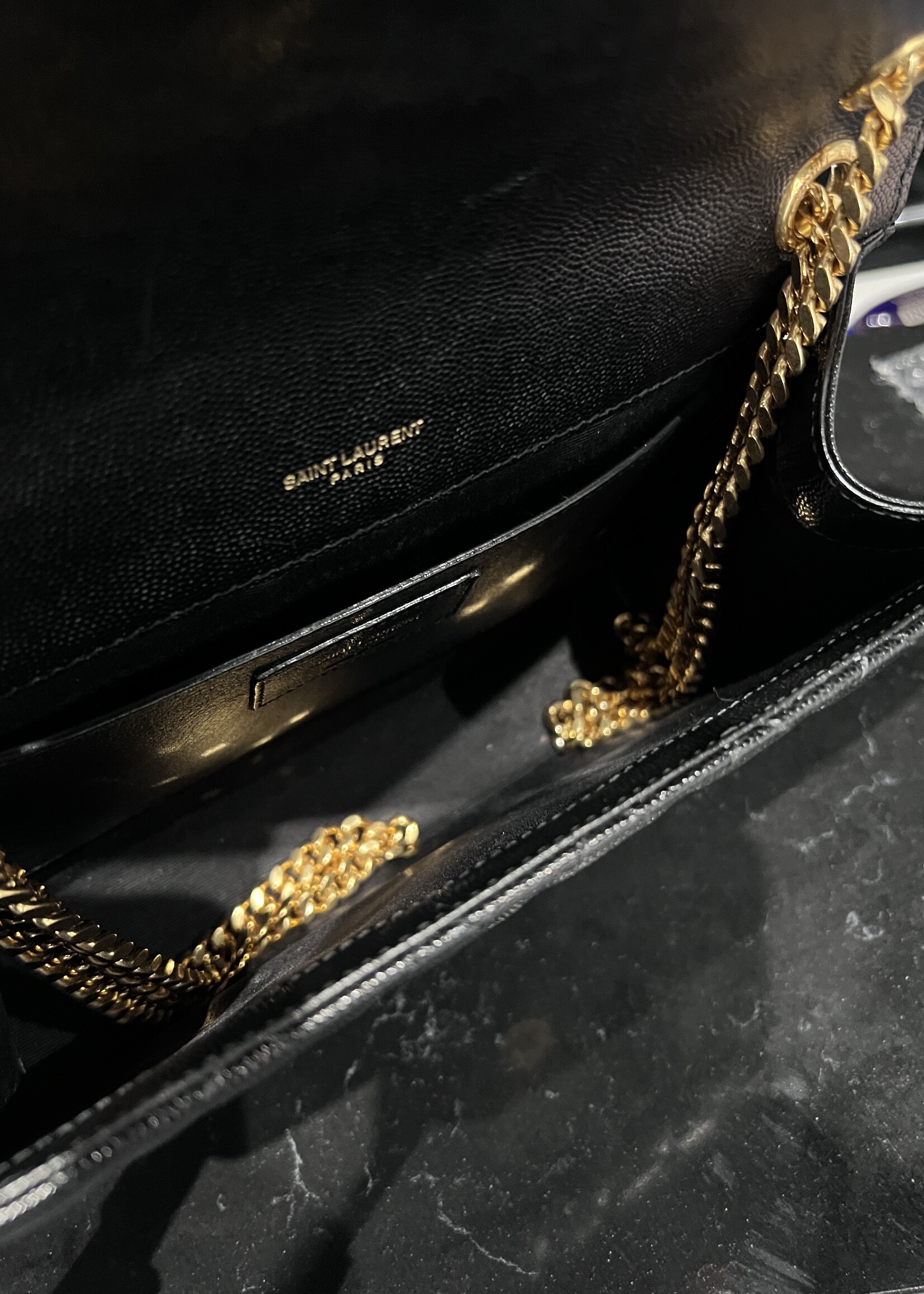 Saint Laurent SOLD- Saint Laurent Medium Envelope Black