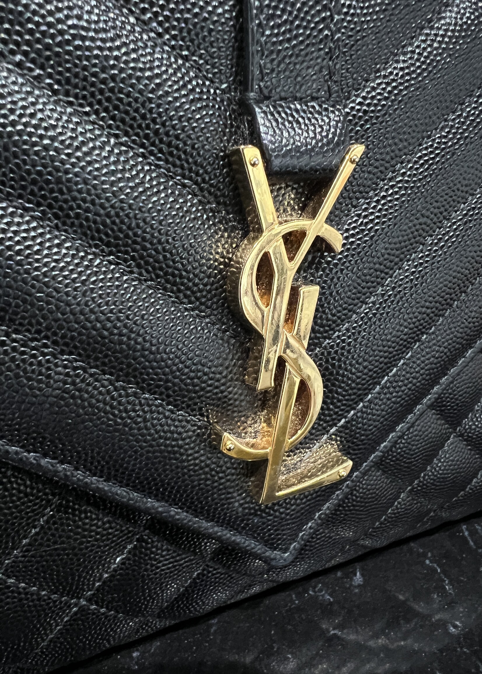 Saint Laurent SOLD- Saint Laurent Medium Envelope Black