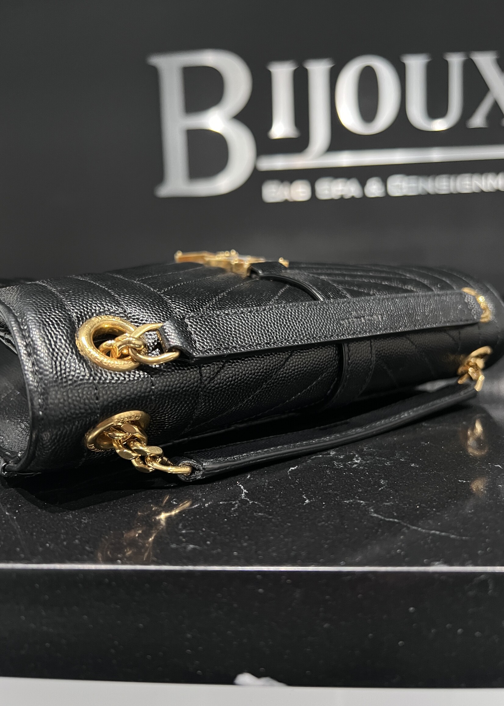 Saint Laurent SOLD- Saint Laurent Medium Envelope Black