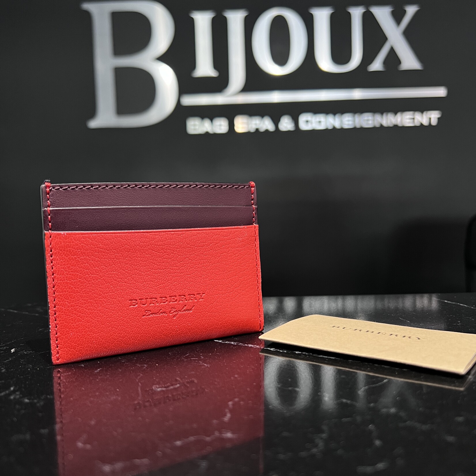 Burberry Burberry Red Cardholder