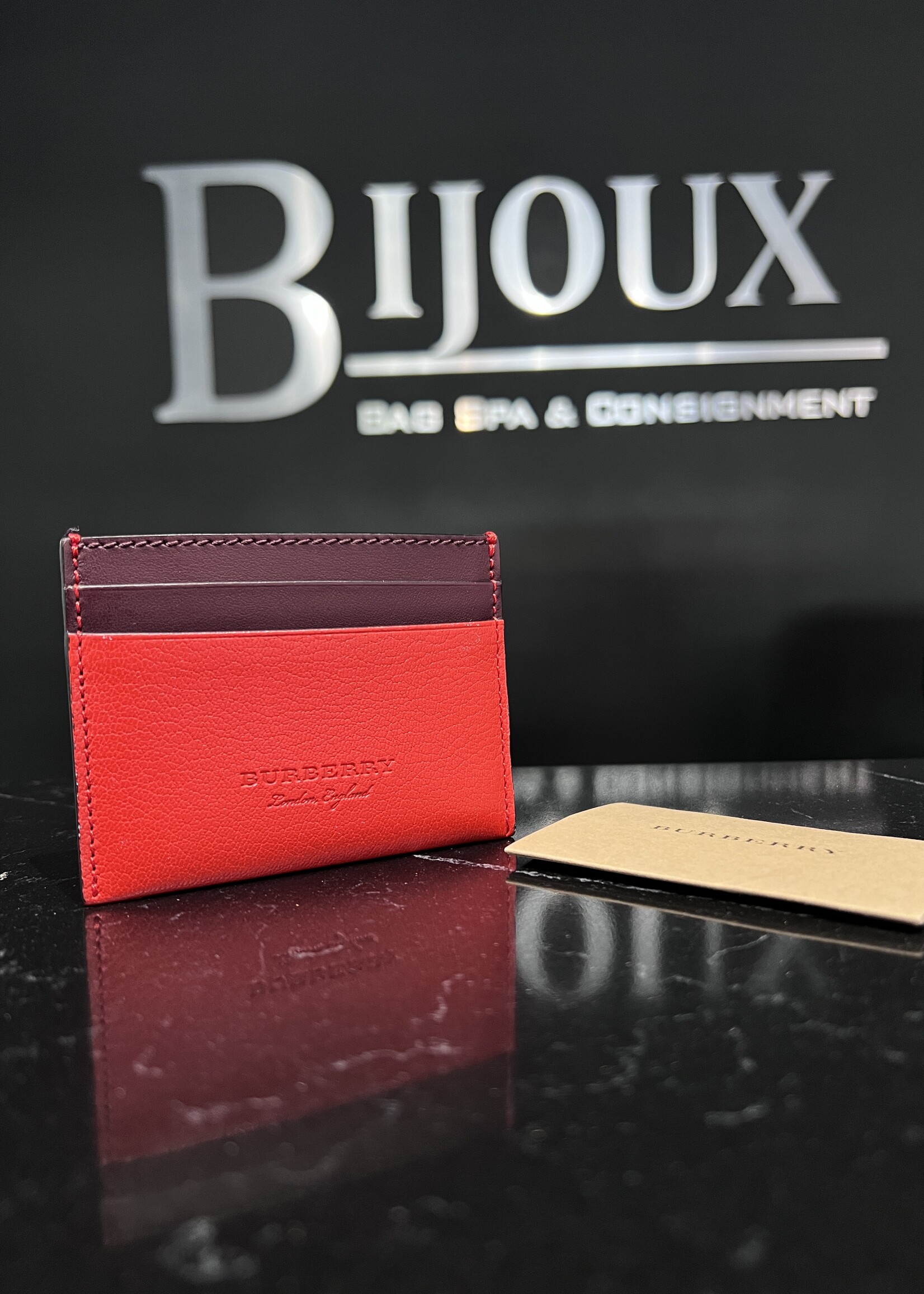 Burberry Burberry Red Cardholder