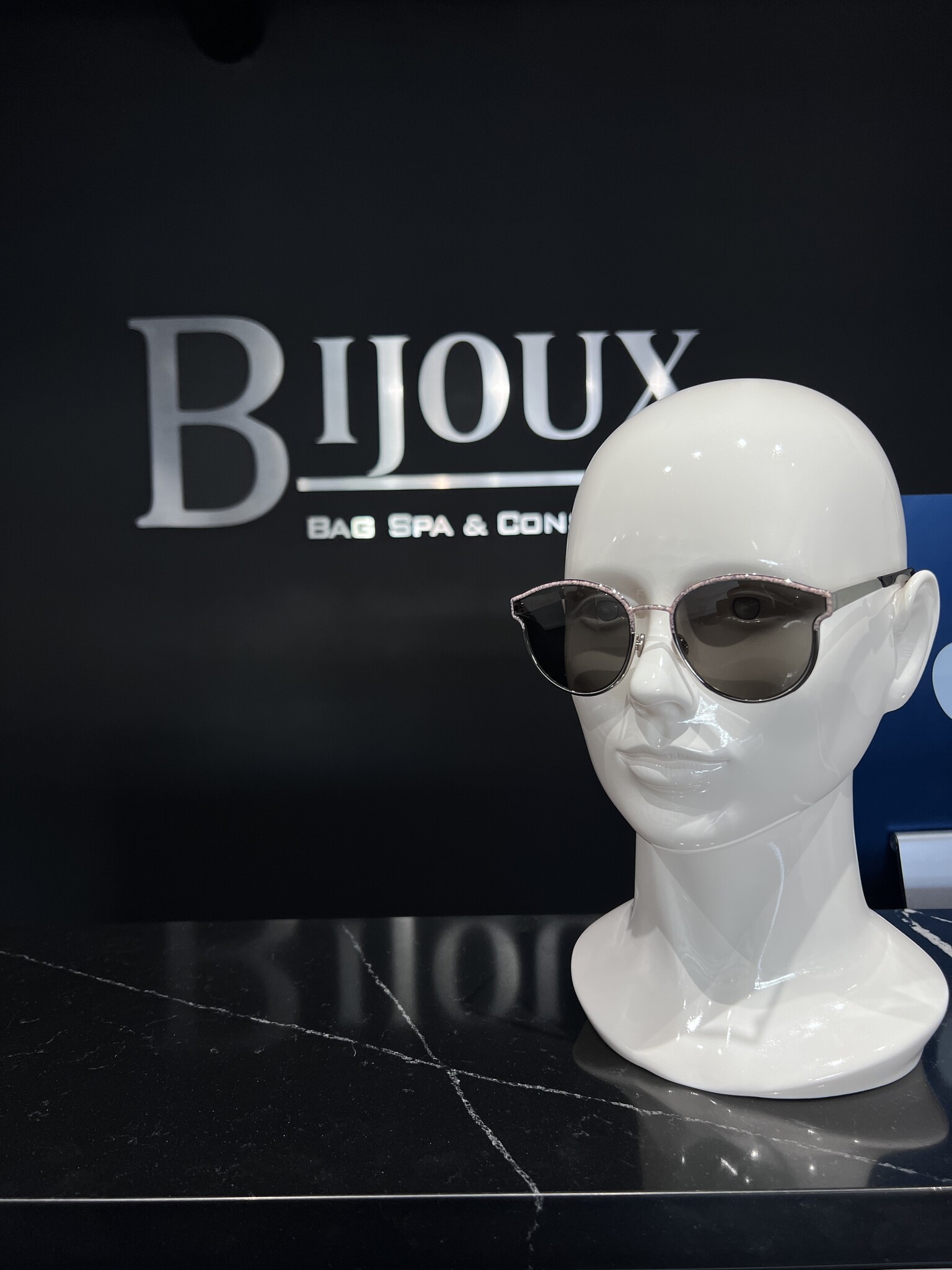 小物 Christian Dior Clear sunglasses Christian Dior Logo Lens Clear Sunglasses | Tokyo Roses Vintage