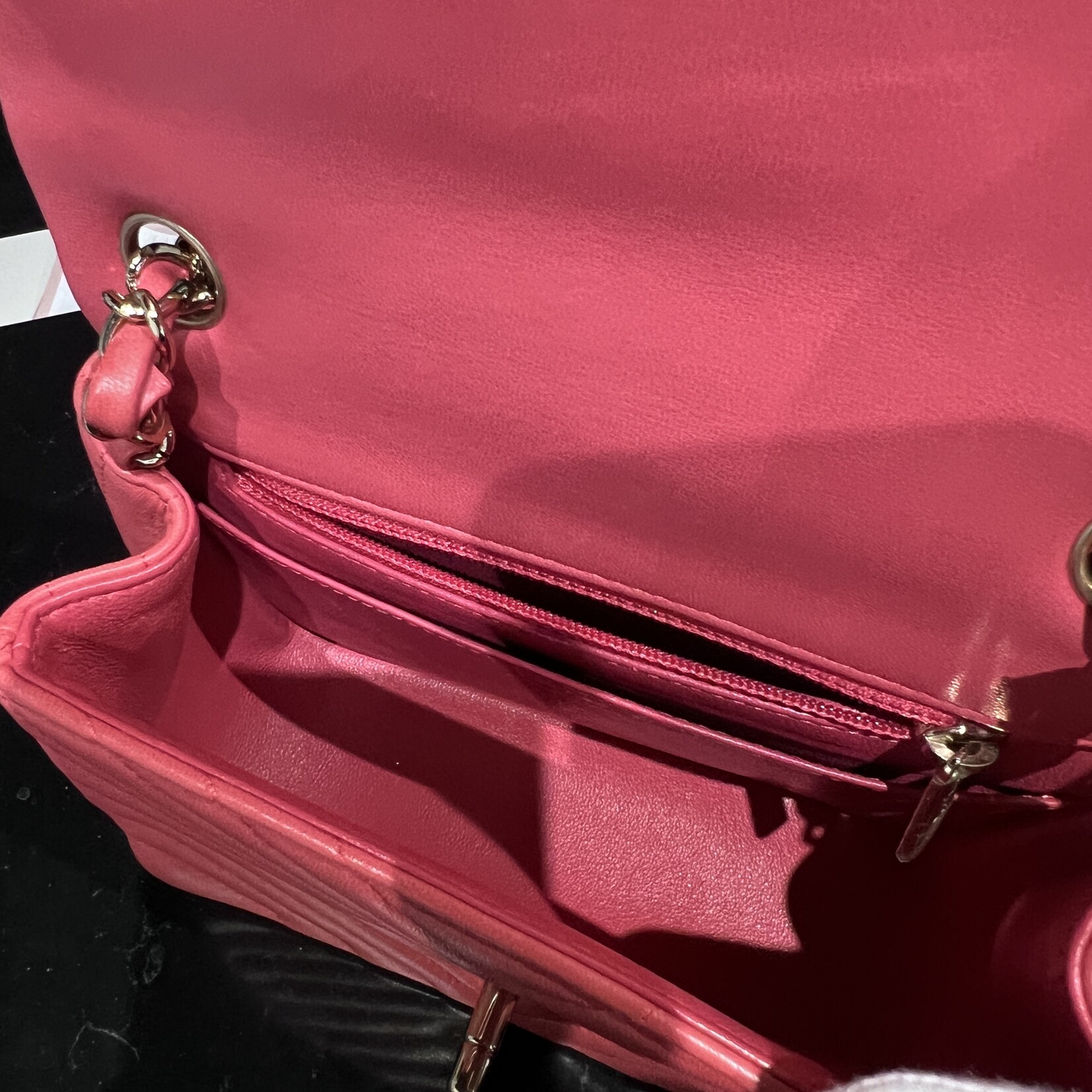 Chanel SOLD- Chanel Square Chevron Mini Flap