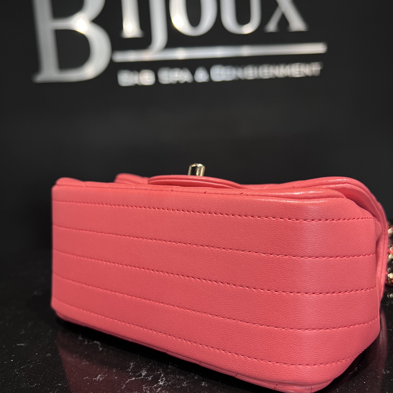 Chanel SOLD- Chanel Square Chevron Mini Flap