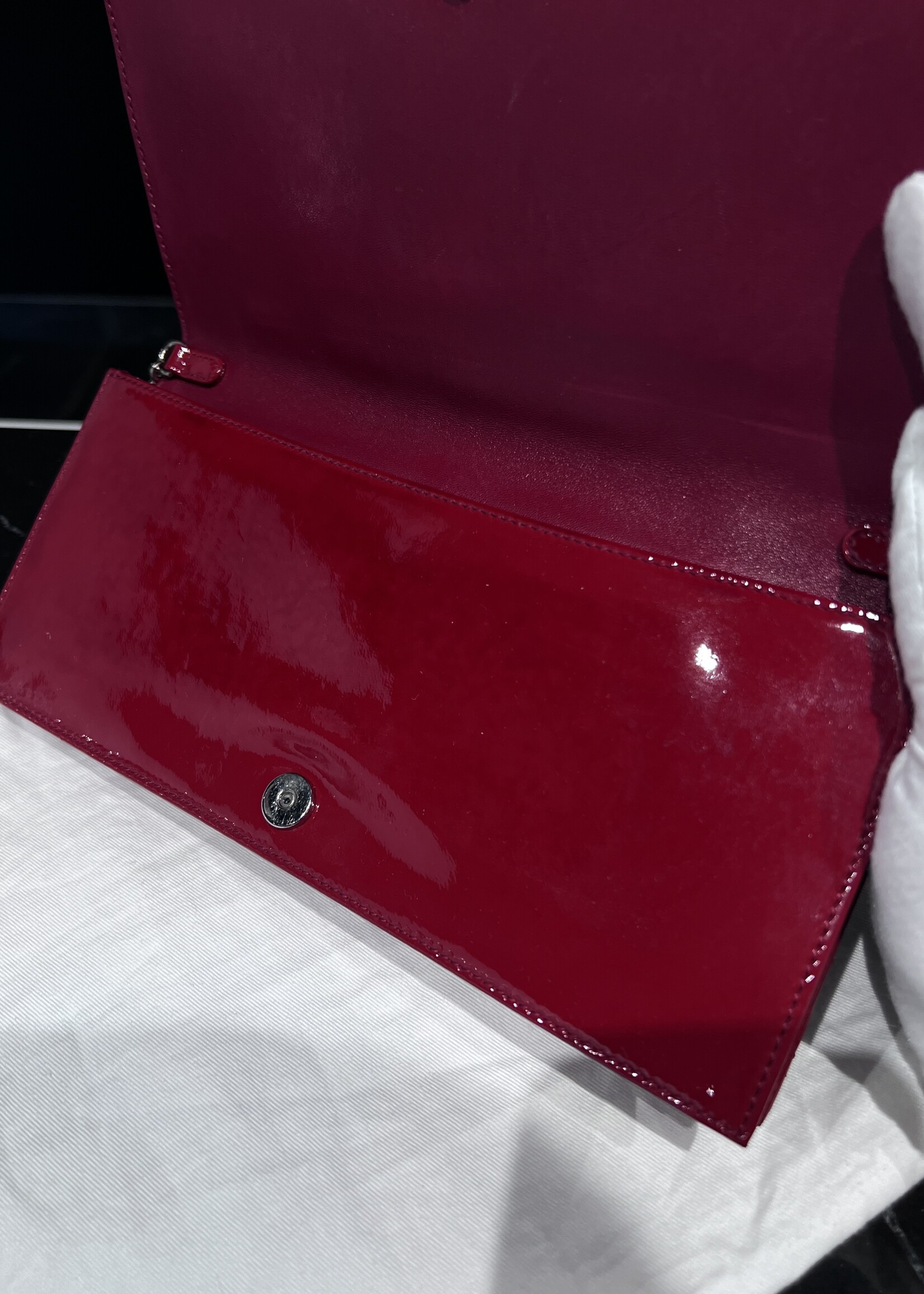 Christian Dior SOLD- Christian Dior Patent Lady Dior WOC