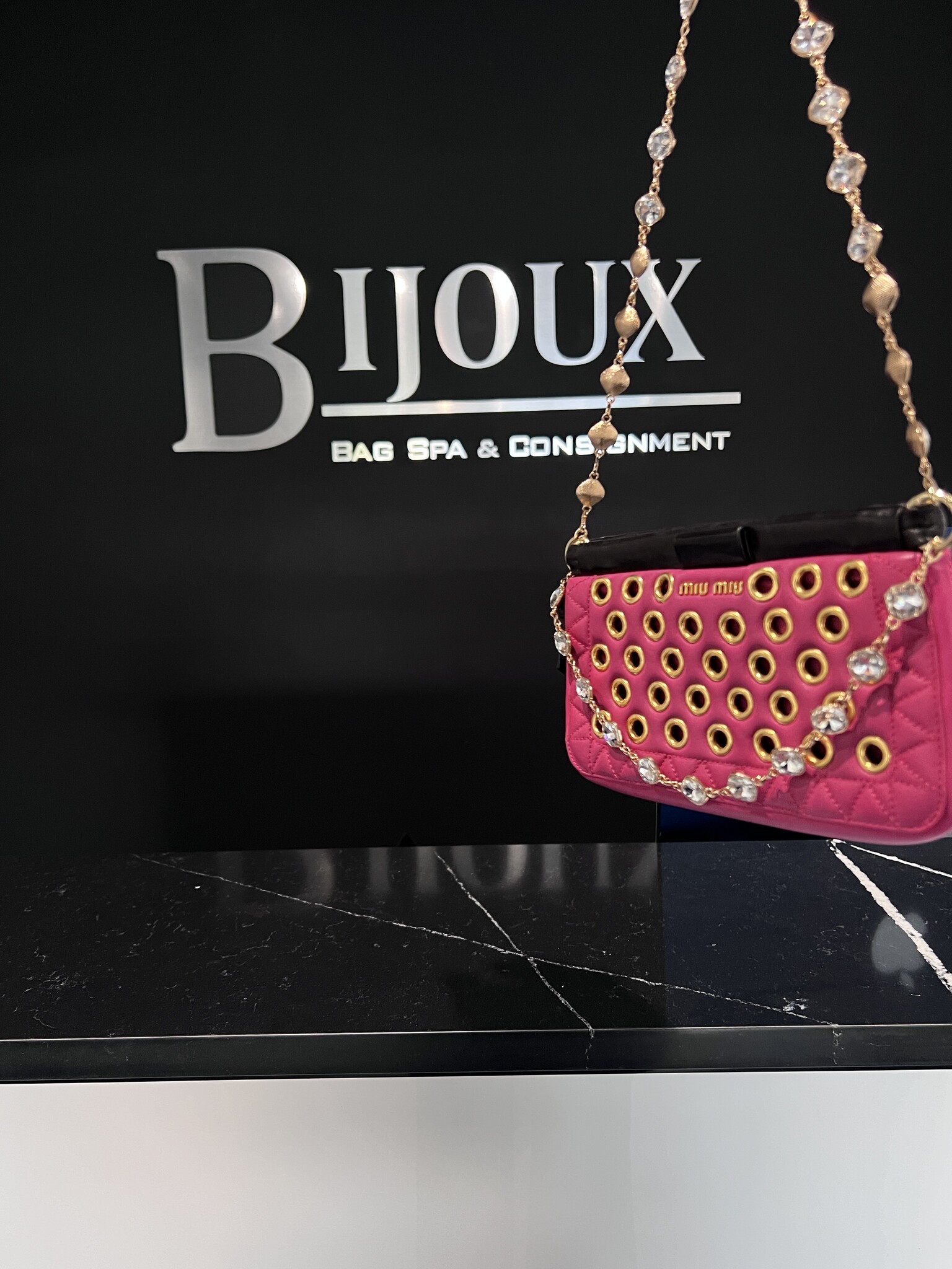 バッグ Miu Miu Archive Bijou Patent Clutch Bag バッグ Miu Miu Archive Bijou Patent Clutch Bag Miu Miu