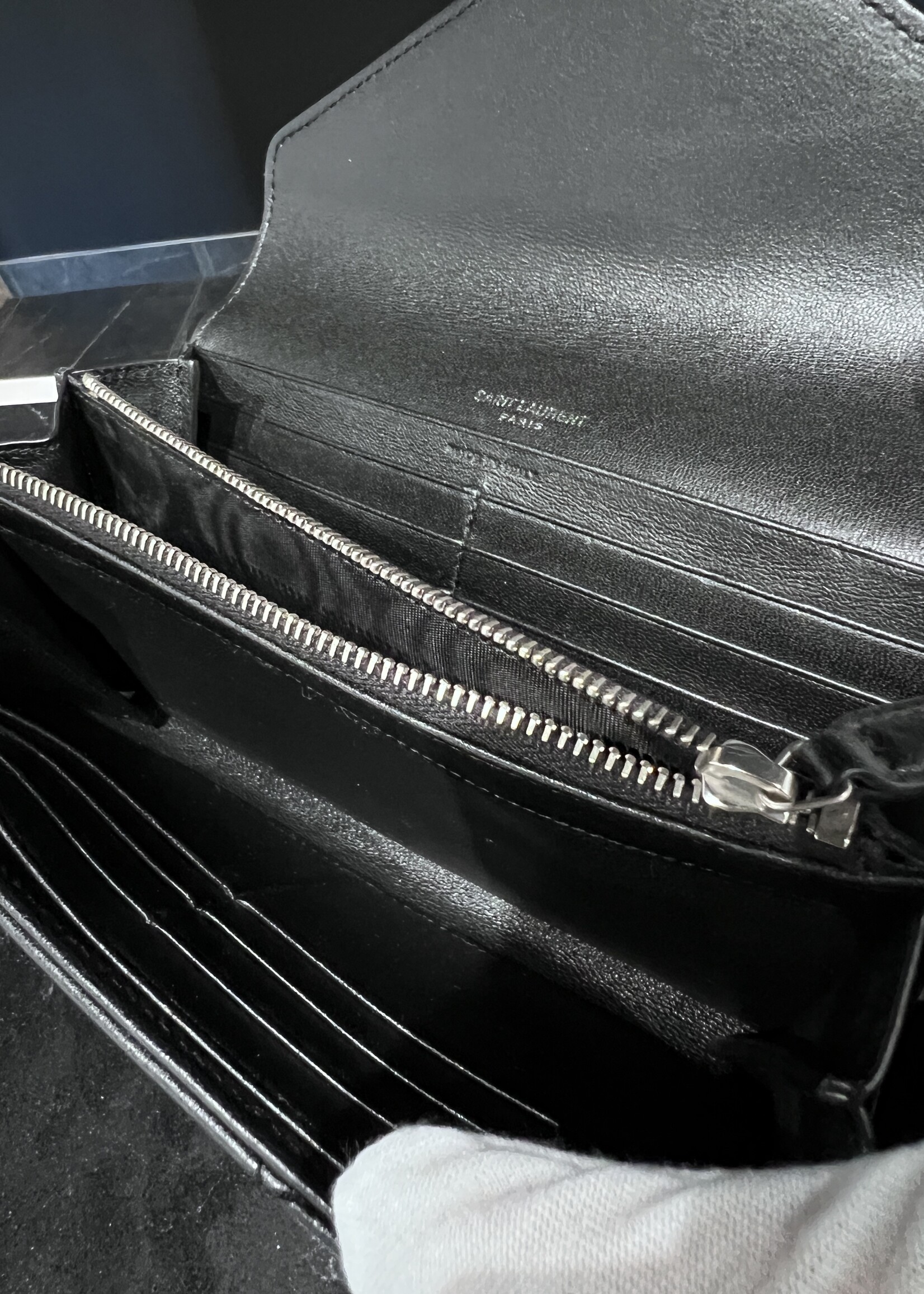 Saint Laurent SOLD- Saint Laurent Cassandre Lambskin Wallet