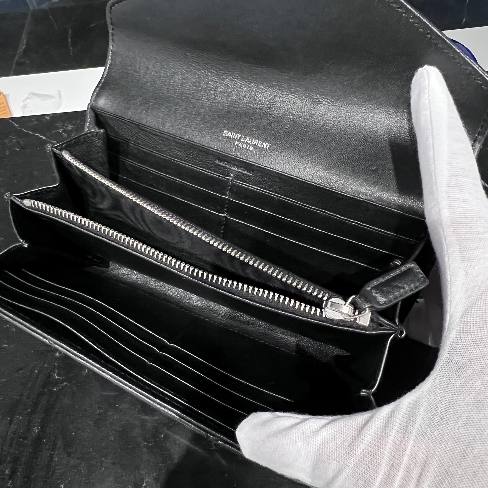 Saint Laurent SOLD- Saint Laurent Cassandre Lambskin Wallet