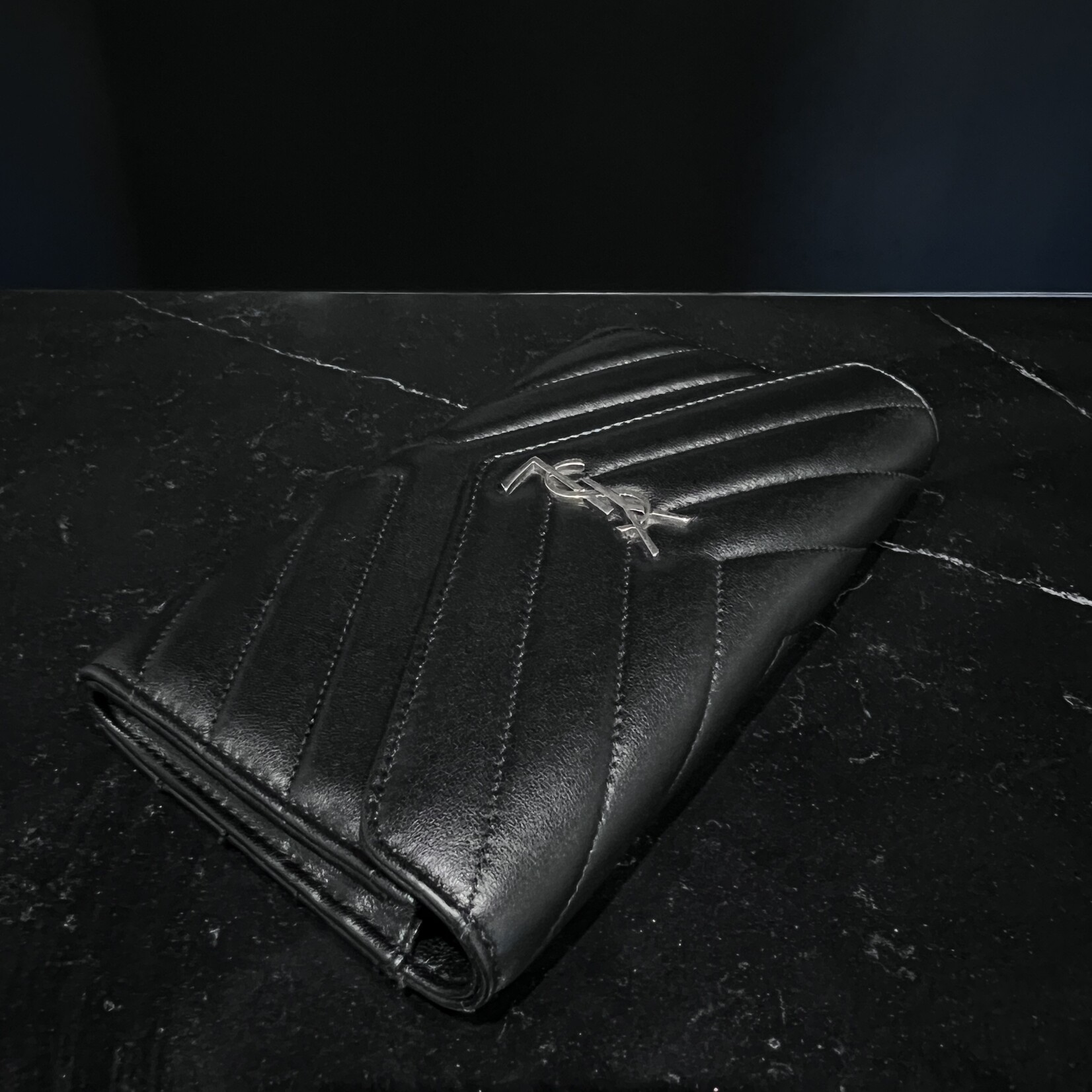 Saint Laurent SOLD- Saint Laurent Cassandre Lambskin Wallet