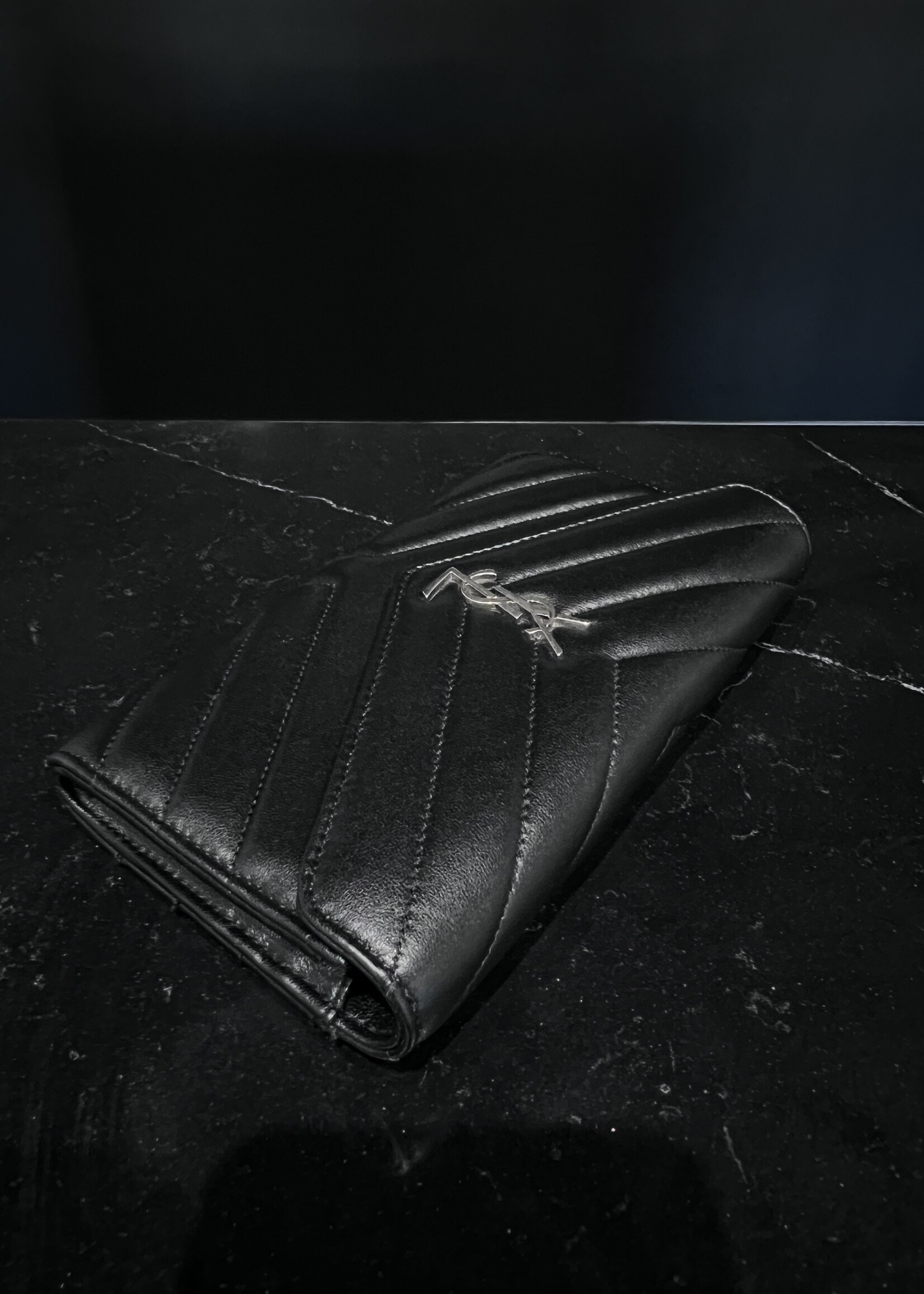 Saint Laurent SOLD- Saint Laurent Cassandre Lambskin Wallet