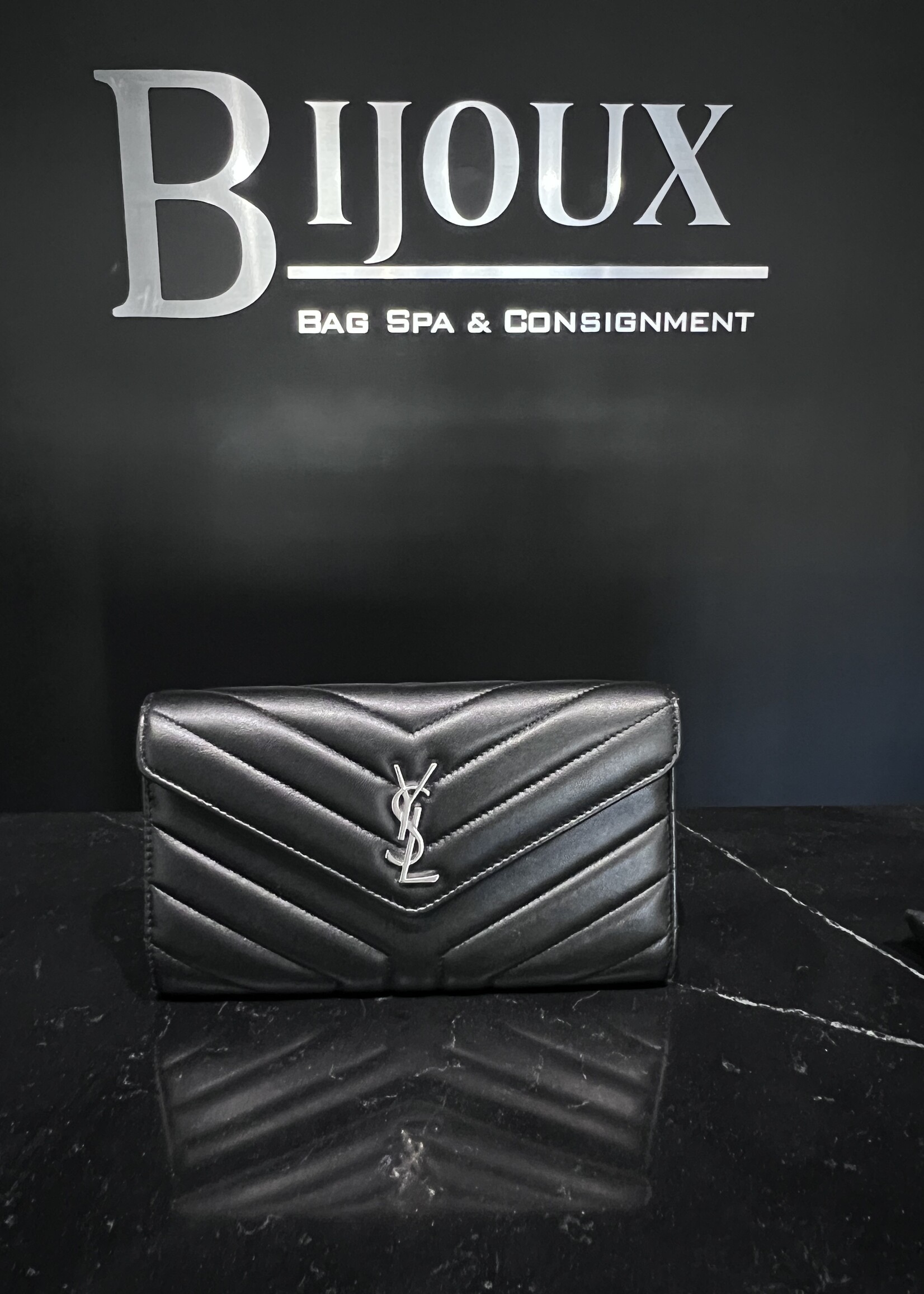 Saint Laurent SOLD- Saint Laurent Cassandre Lambskin Wallet