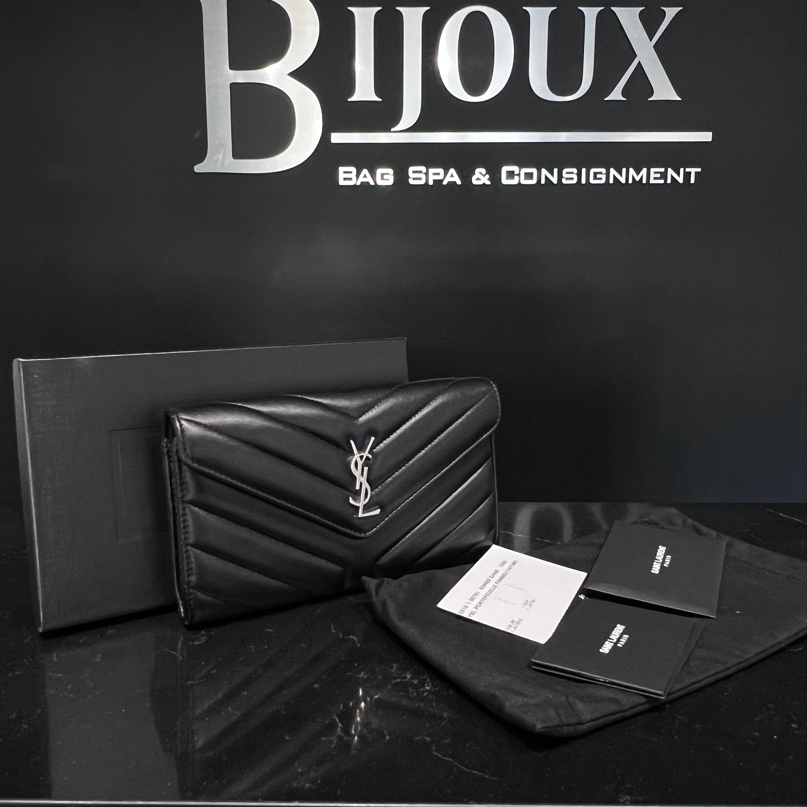 Saint Laurent SOLD- Saint Laurent Cassandre Lambskin Wallet