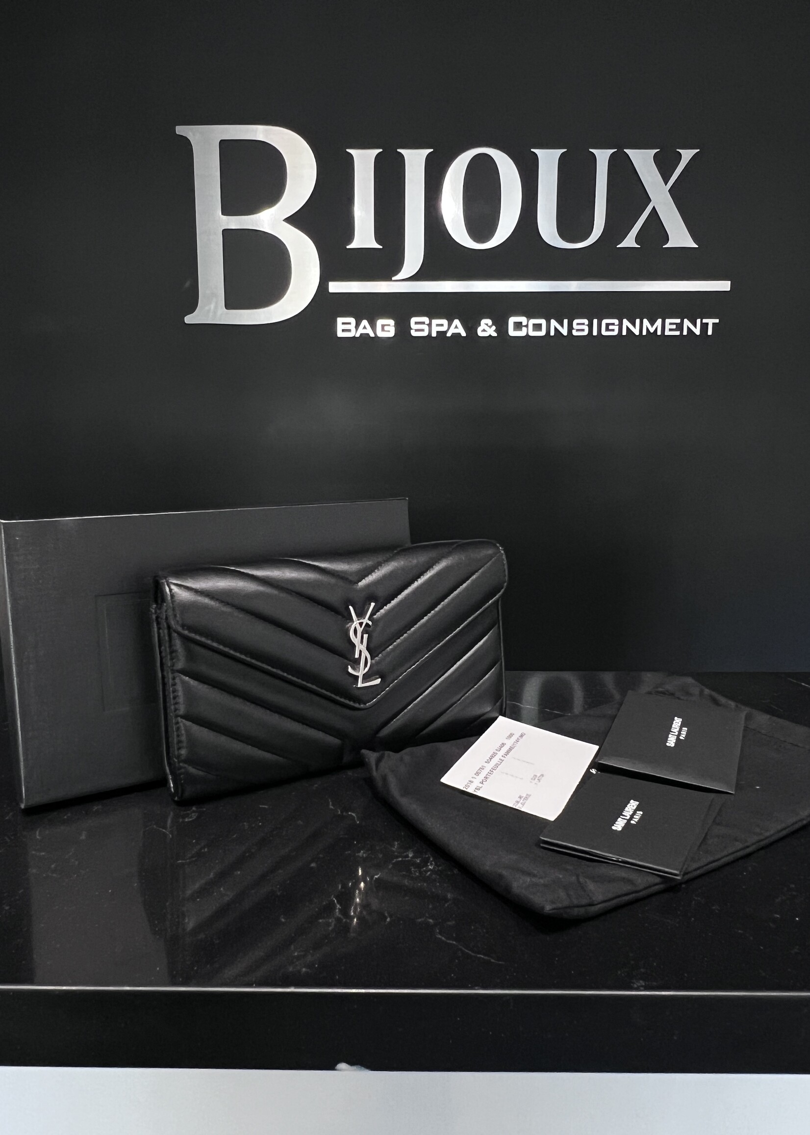 Saint Laurent SOLD- Saint Laurent Cassandre Lambskin Wallet