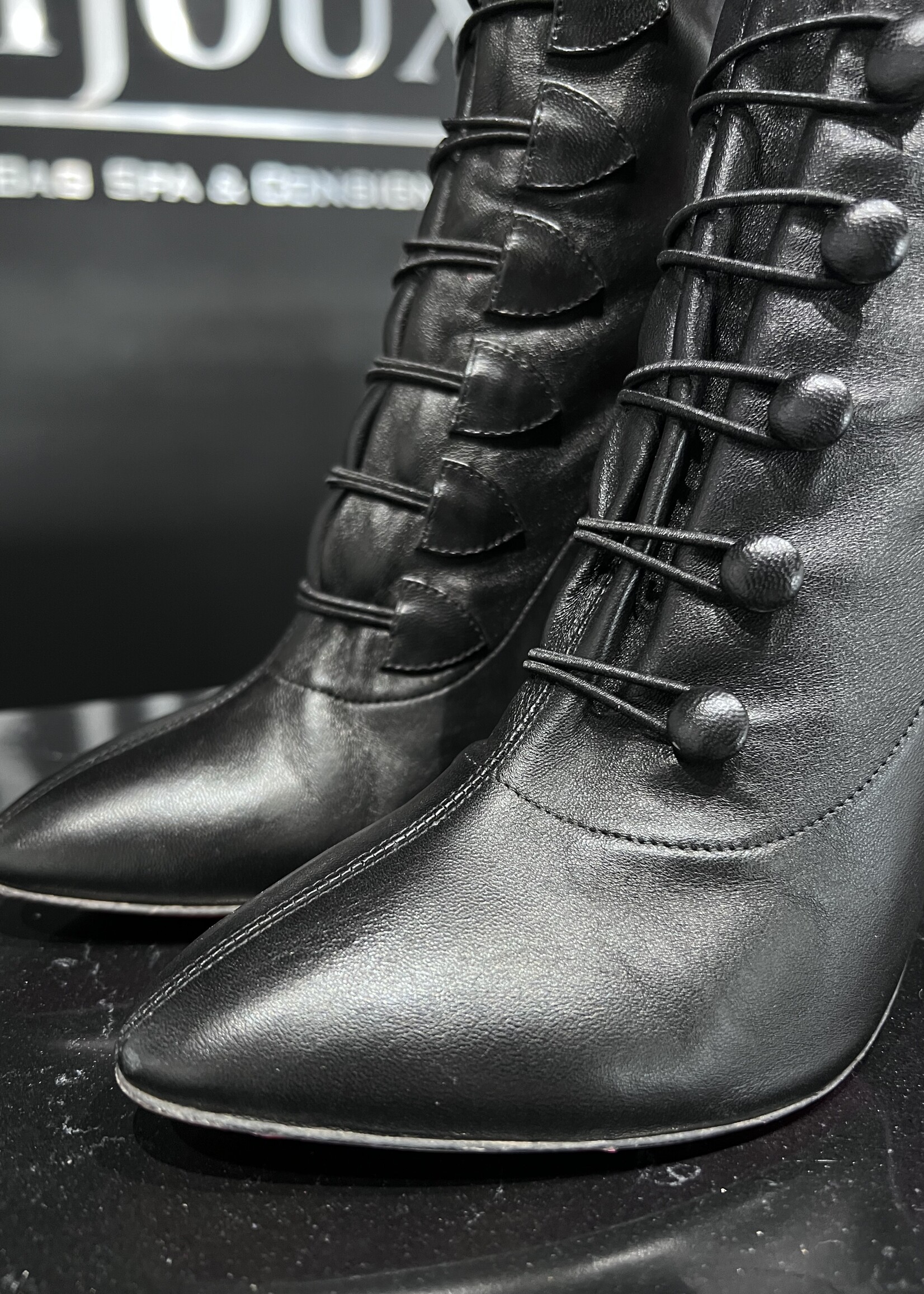 Christian Louboutin SOLD - Christian Louboutin Lace Up Boots 37.5