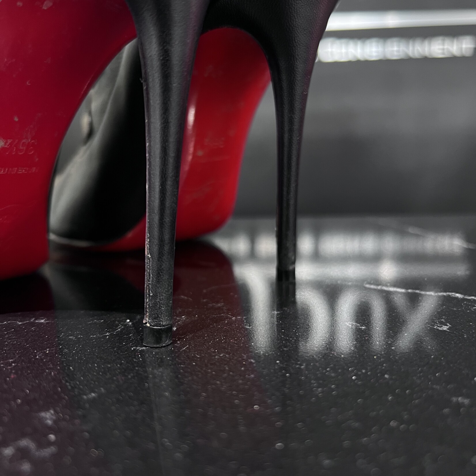 Christian Louboutin SOLD - Christian Louboutin Lace Up Boots 37.5