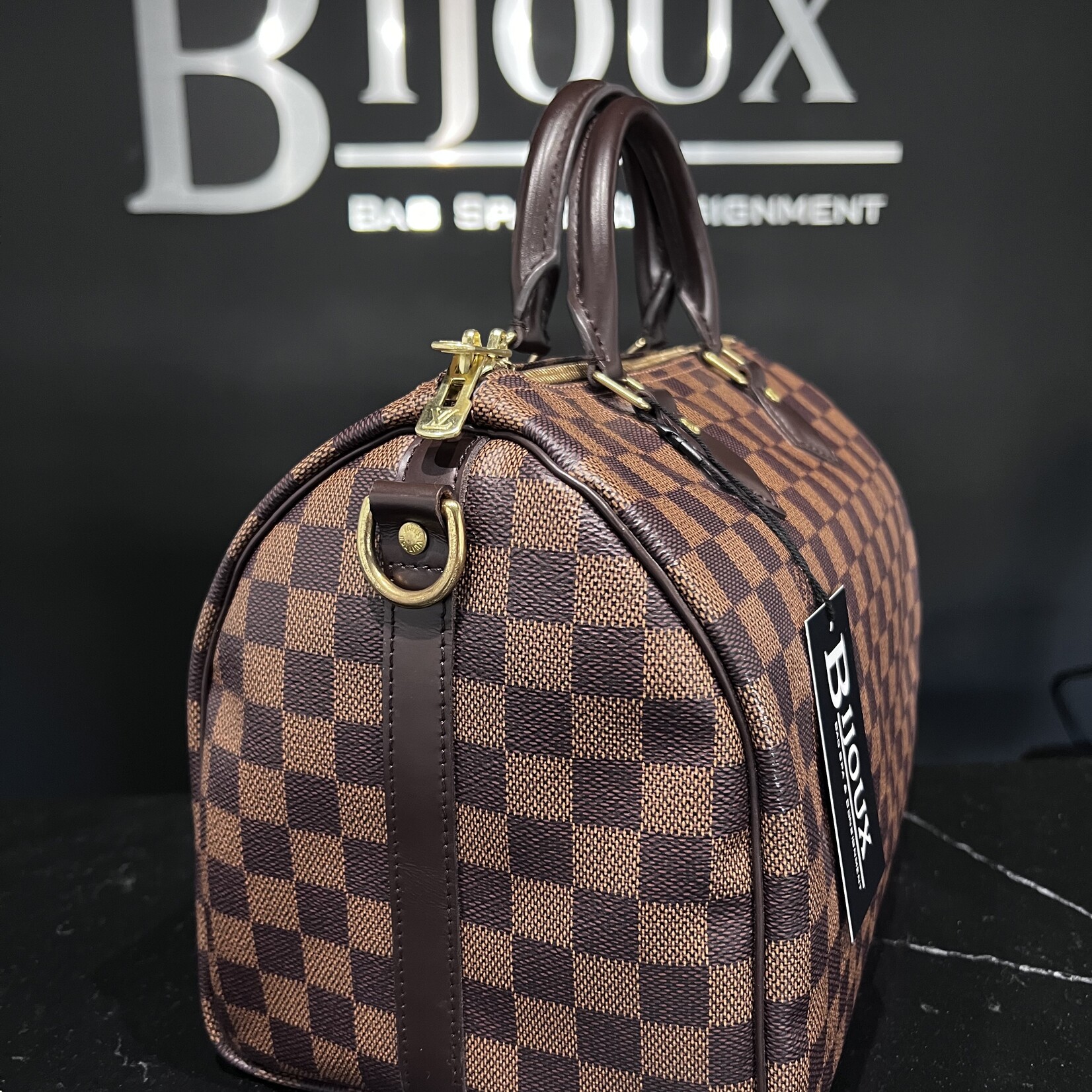 Louis Vuitton SOLD- Louis Vuitton Damier Ebene Speedy 30 Bandouliere
