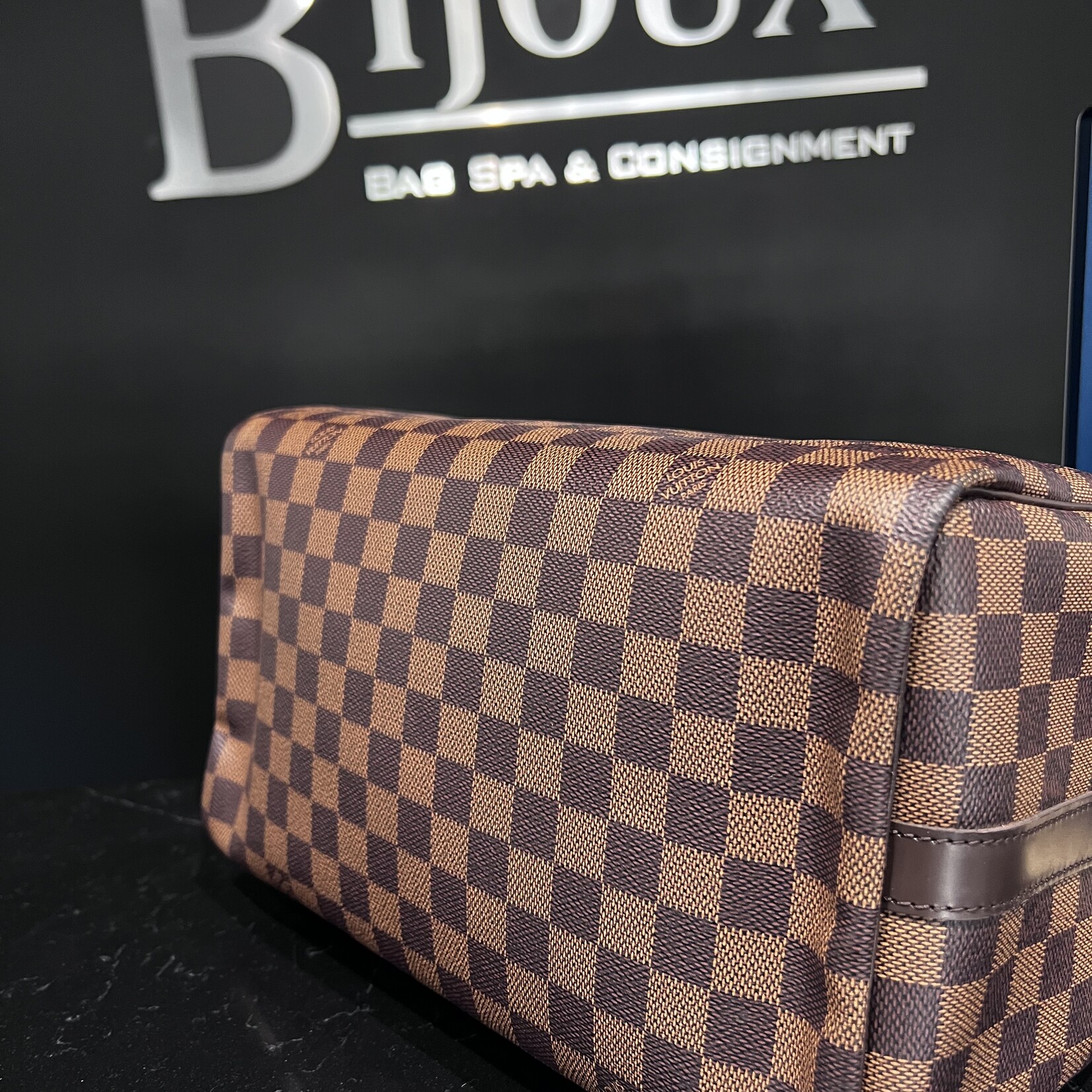Louis Vuitton SOLD- Louis Vuitton Damier Ebene Speedy 30 Bandouliere