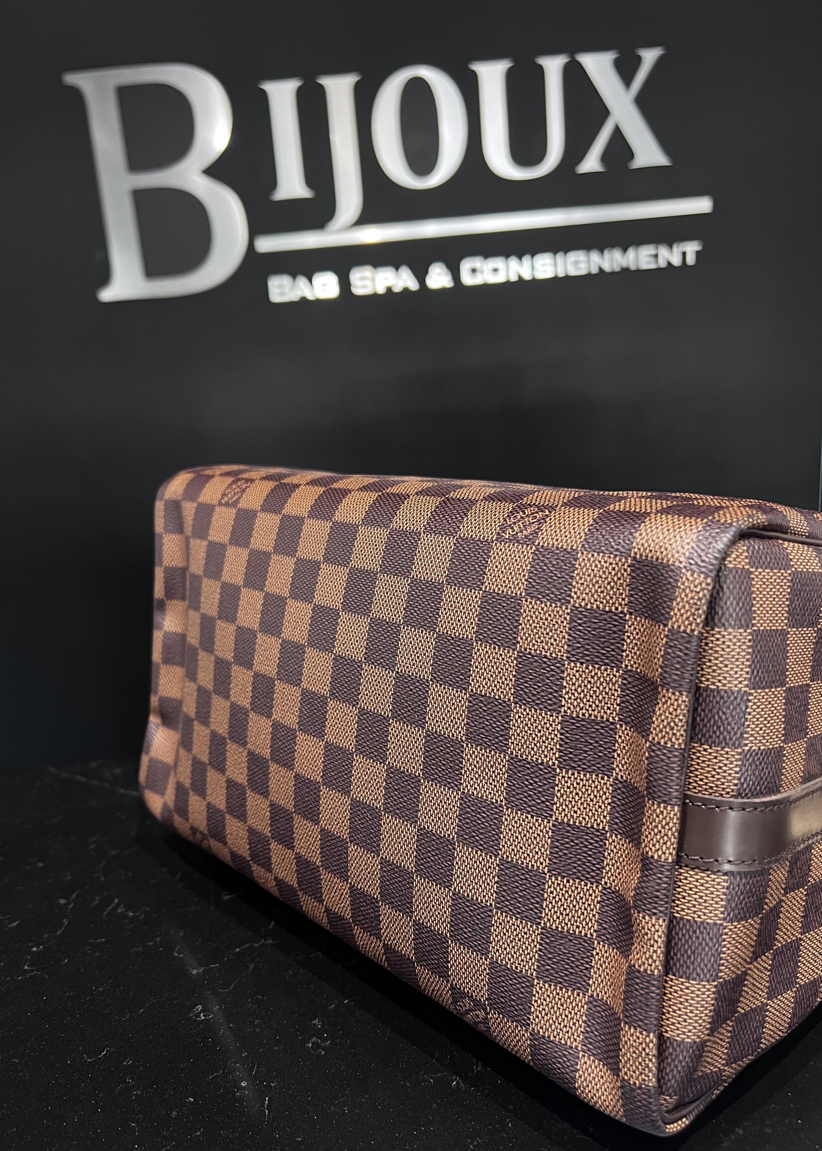 Louis Vuitton SOLD- Louis Vuitton Damier Ebene Speedy 30 Bandouliere