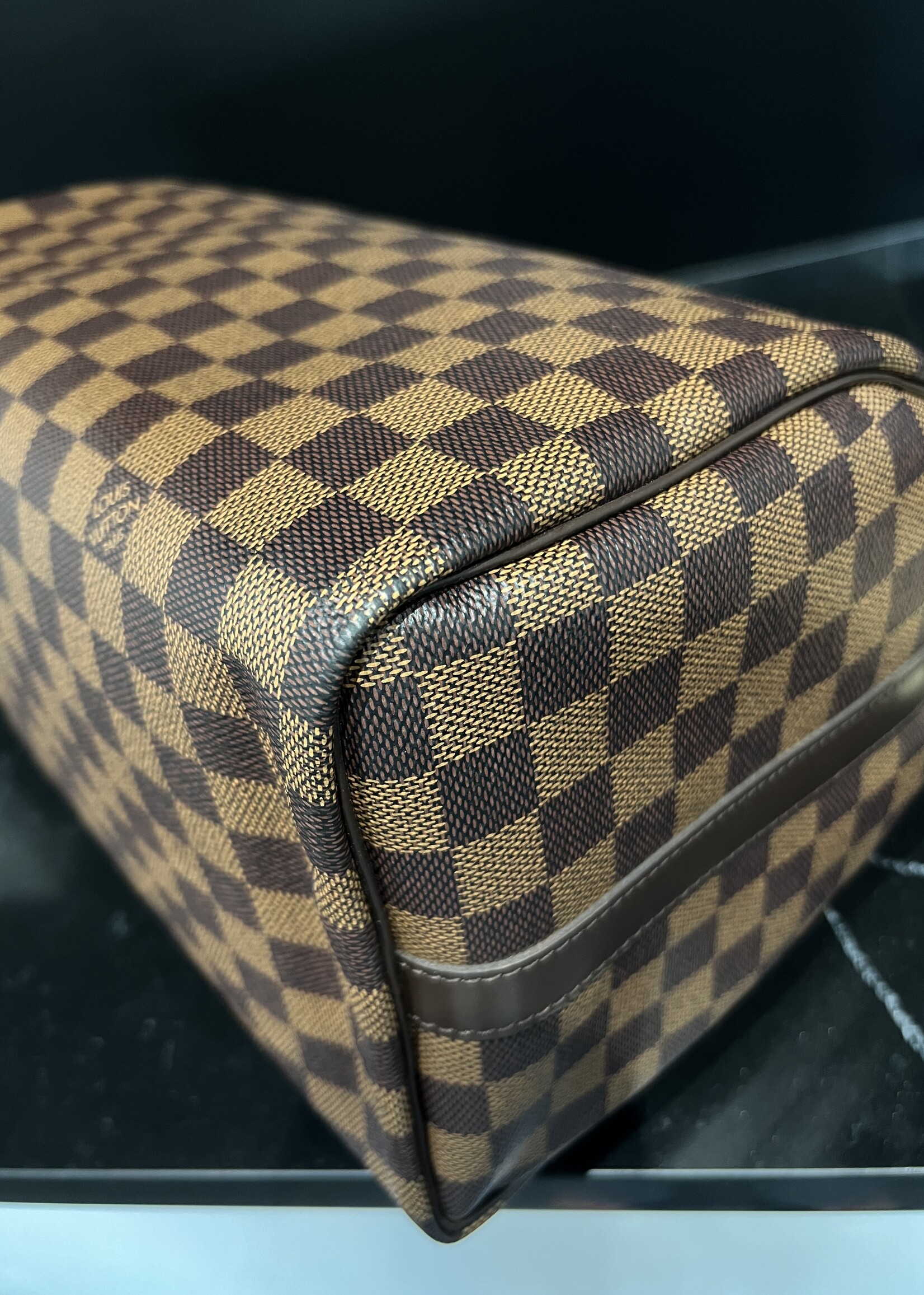Louis Vuitton SOLD- Louis Vuitton Damier Ebene Speedy 30 Bandouliere