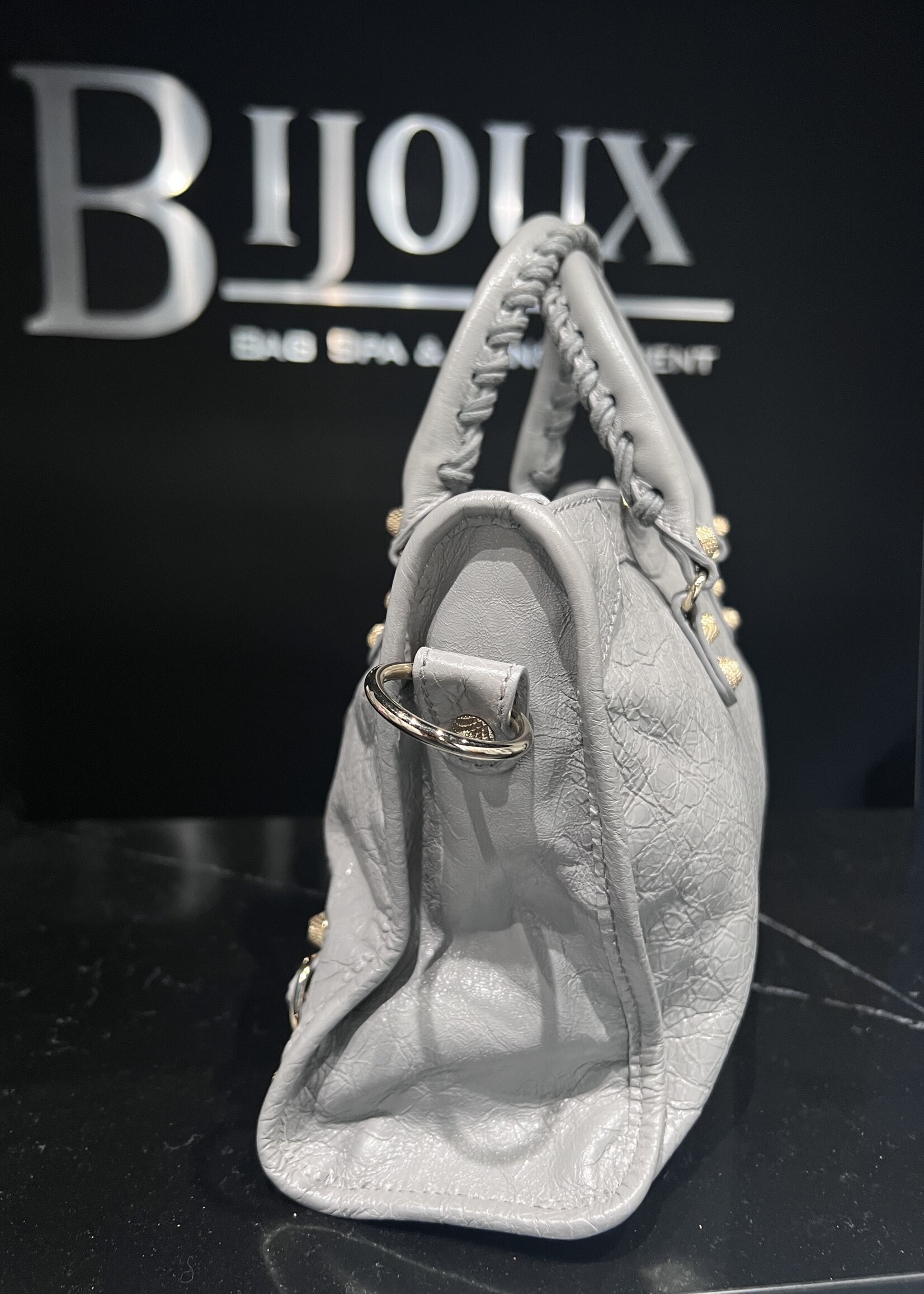 Balenciaga SOLD - Balenciaga Giant Agneau 12 City  Grey