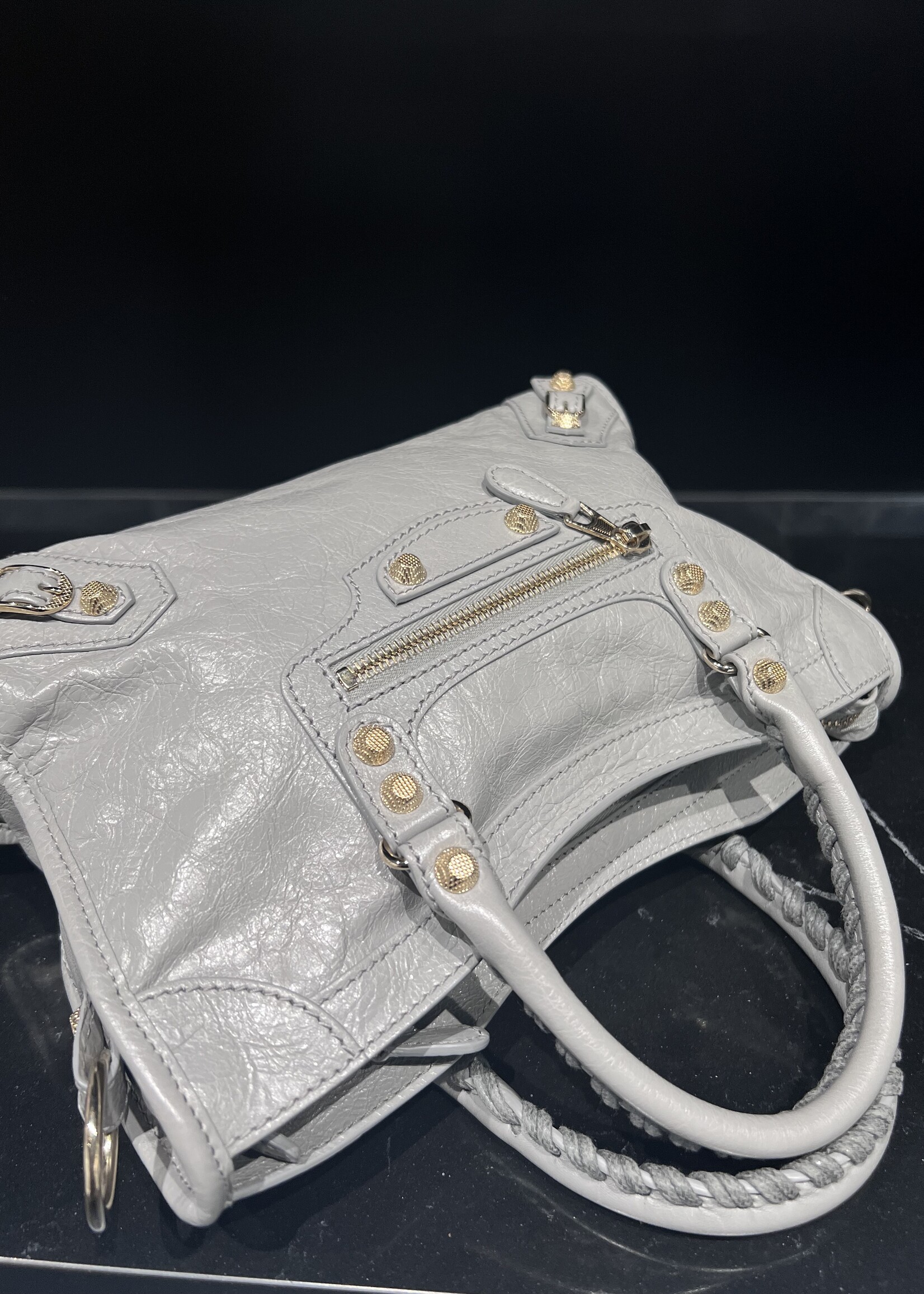 Balenciaga SOLD - Balenciaga Giant Agneau 12 City  Grey