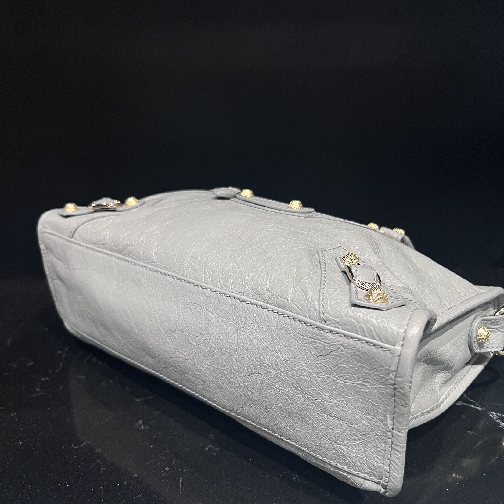 Balenciaga SOLD - Balenciaga Giant Agneau 12 City  Grey