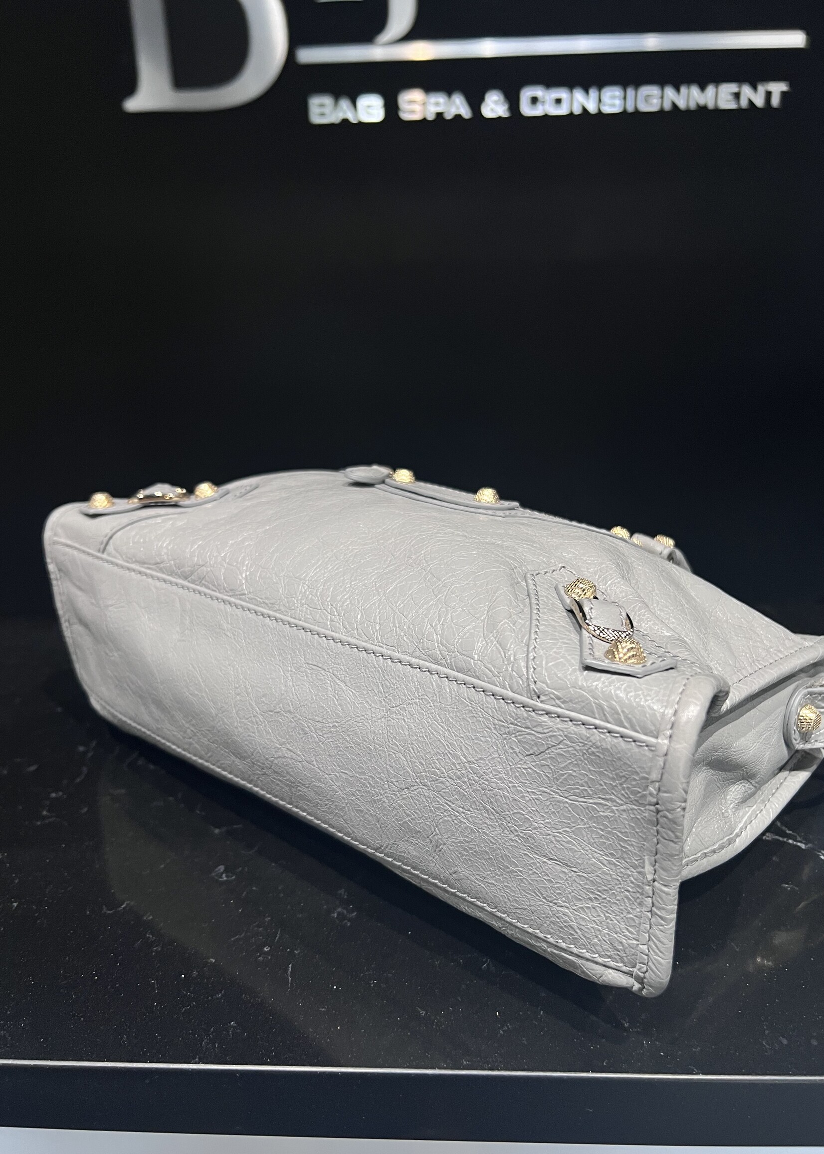 Balenciaga SOLD - Balenciaga Giant Agneau 12 City  Grey