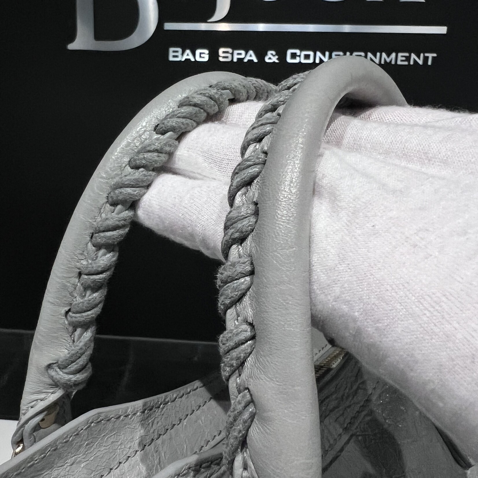 Balenciaga SOLD - Balenciaga Giant Agneau 12 City  Grey